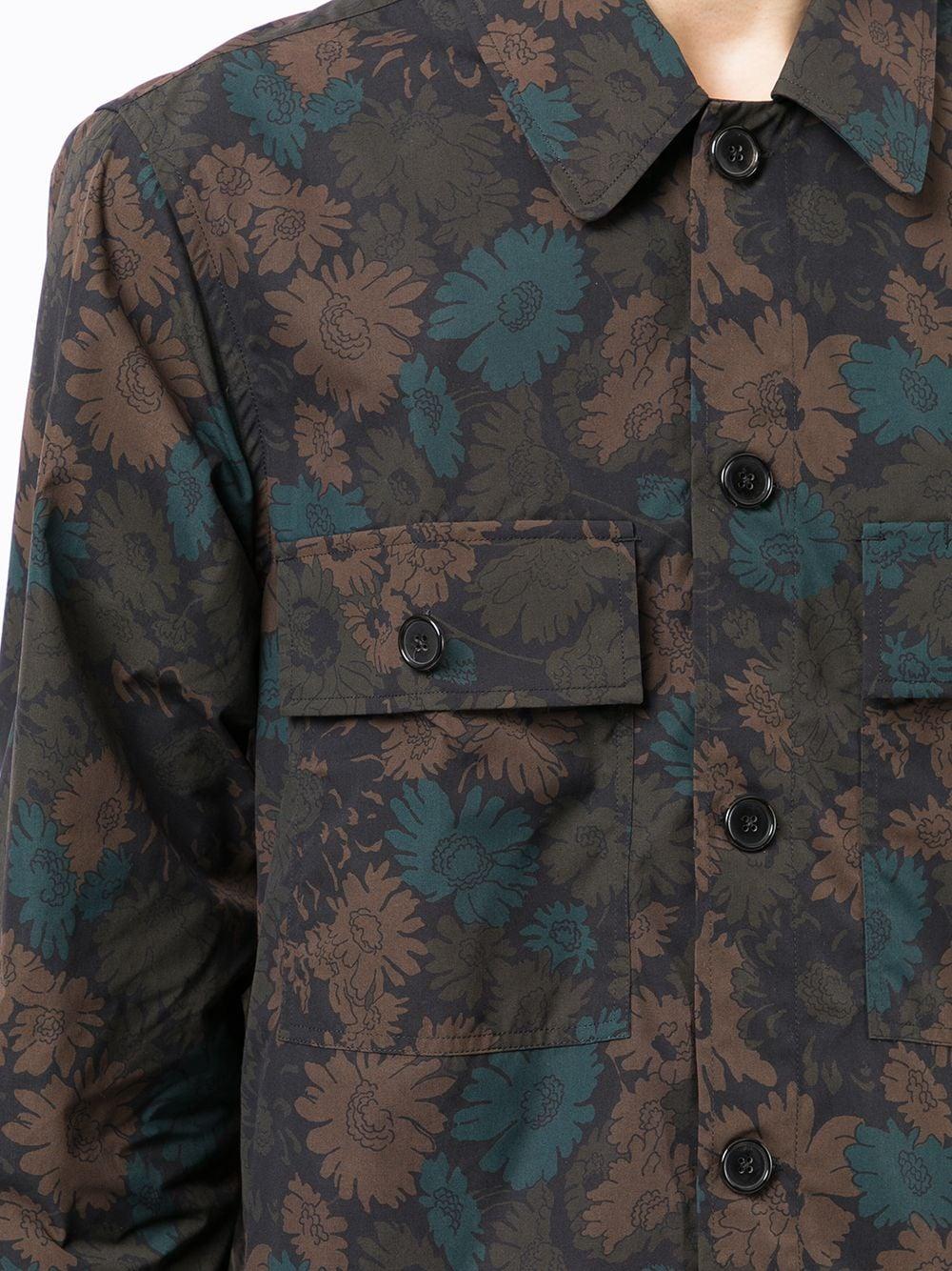 Paul Smith Archive Floral Print Shirt in Brown for Men | Lyst