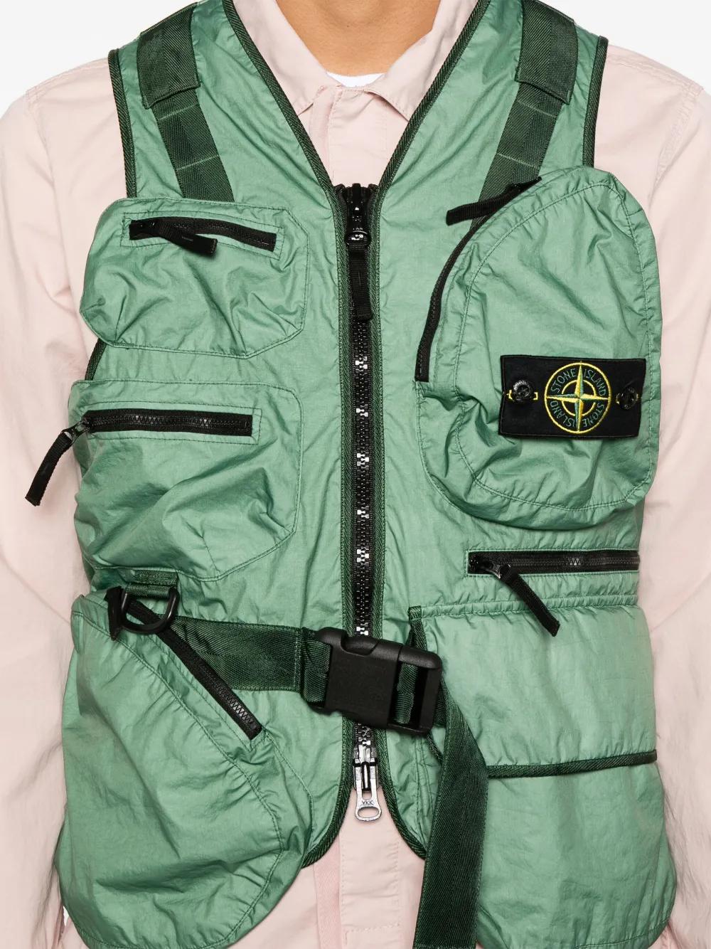 Gilet Membrana 3L Tc Stone Island pour homme en coloris Vert Lyst
