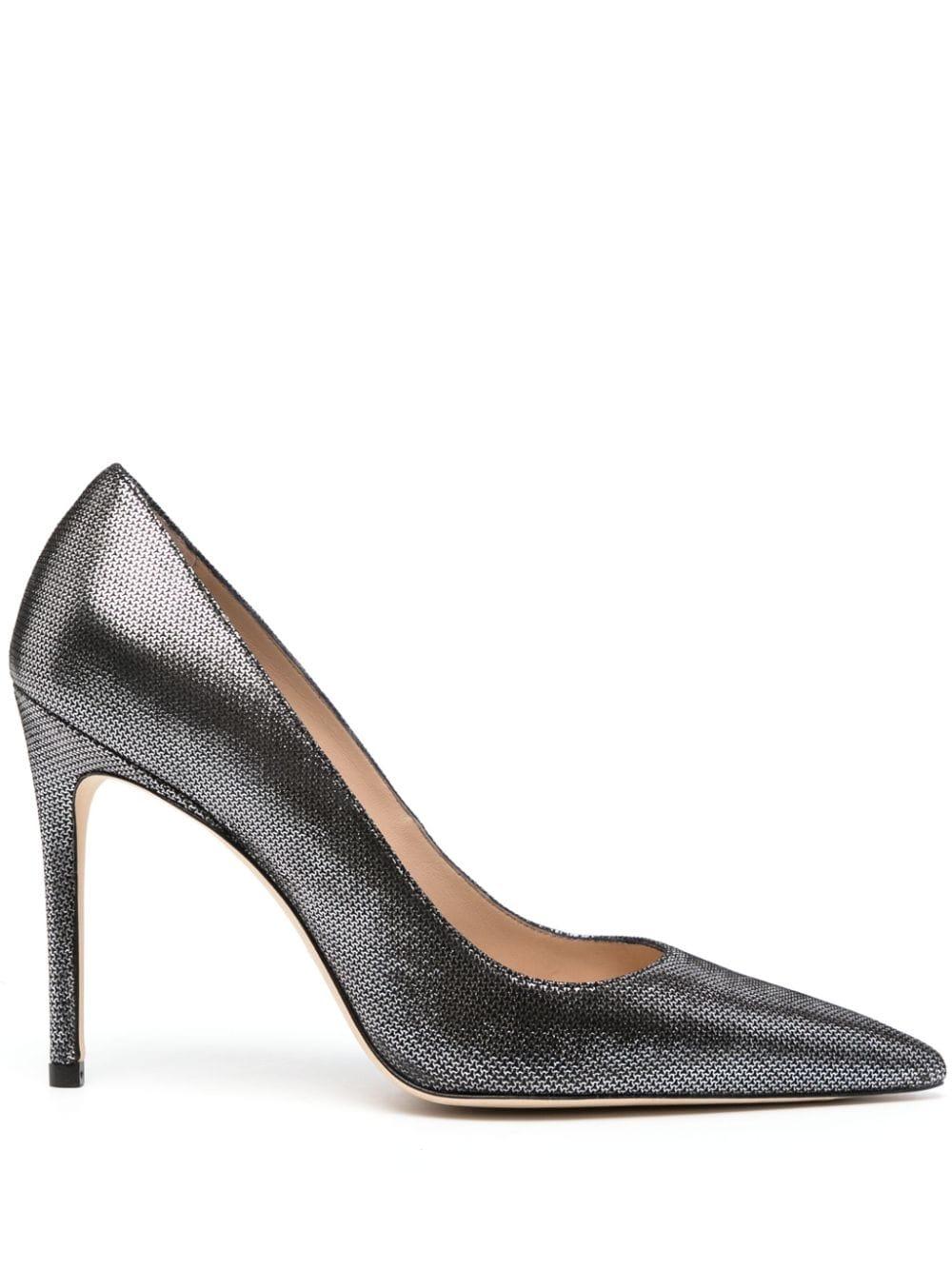 stuart weitzman leather pumps