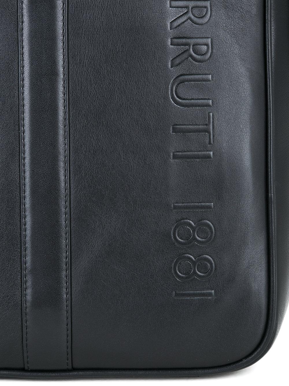 Cerruti 1881 Leather Laptop Bag in Black for Men | Lyst