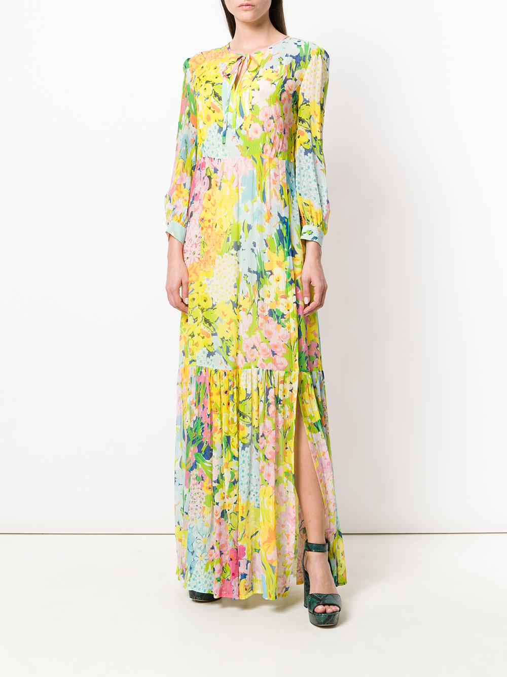 Boutique Moschino Silk Floral Print 