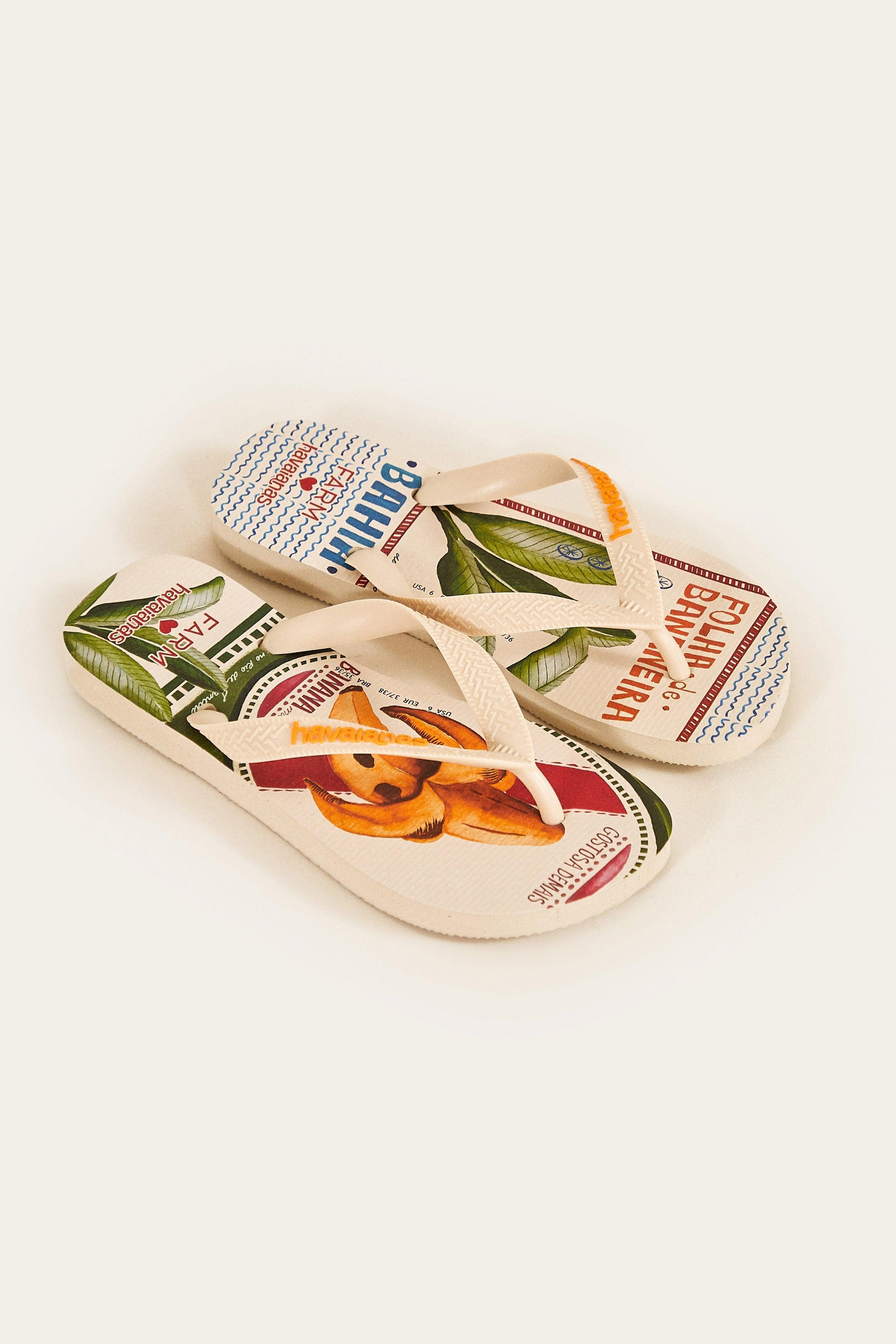 FARM Rio Scarves Havaianas Sandals | Lyst