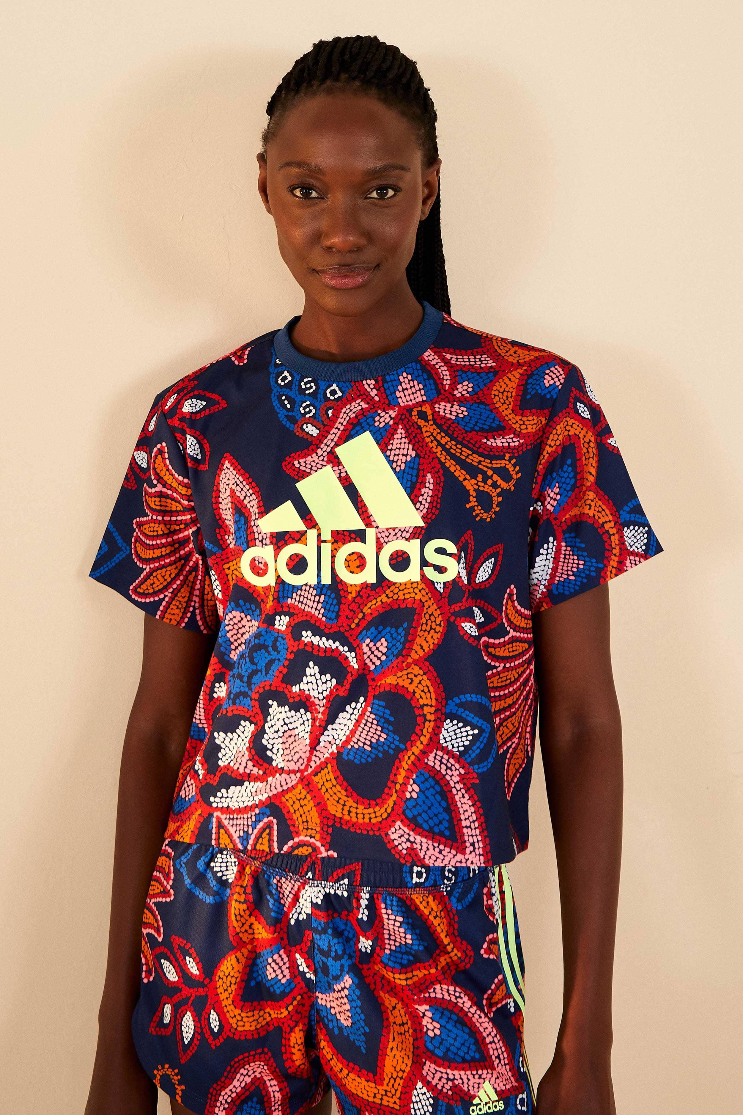 FARM Rio Adidas Farm Gfx Tee in Red Lyst