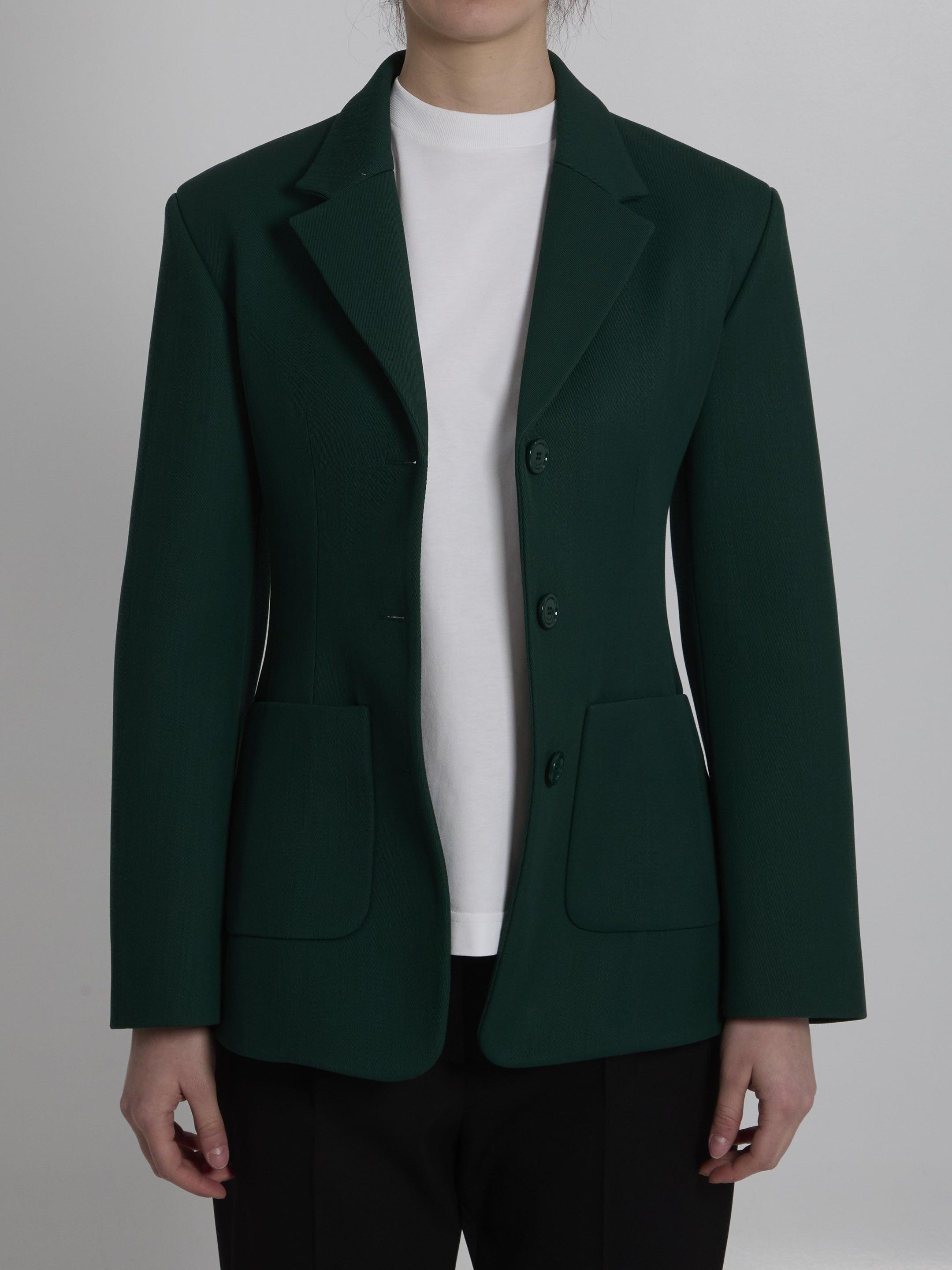 ジャケット・アウター LOEWE Gold Button Stripe Tailored Jacket Loewe Blazers, sport coats and suit jackets for Women | Online