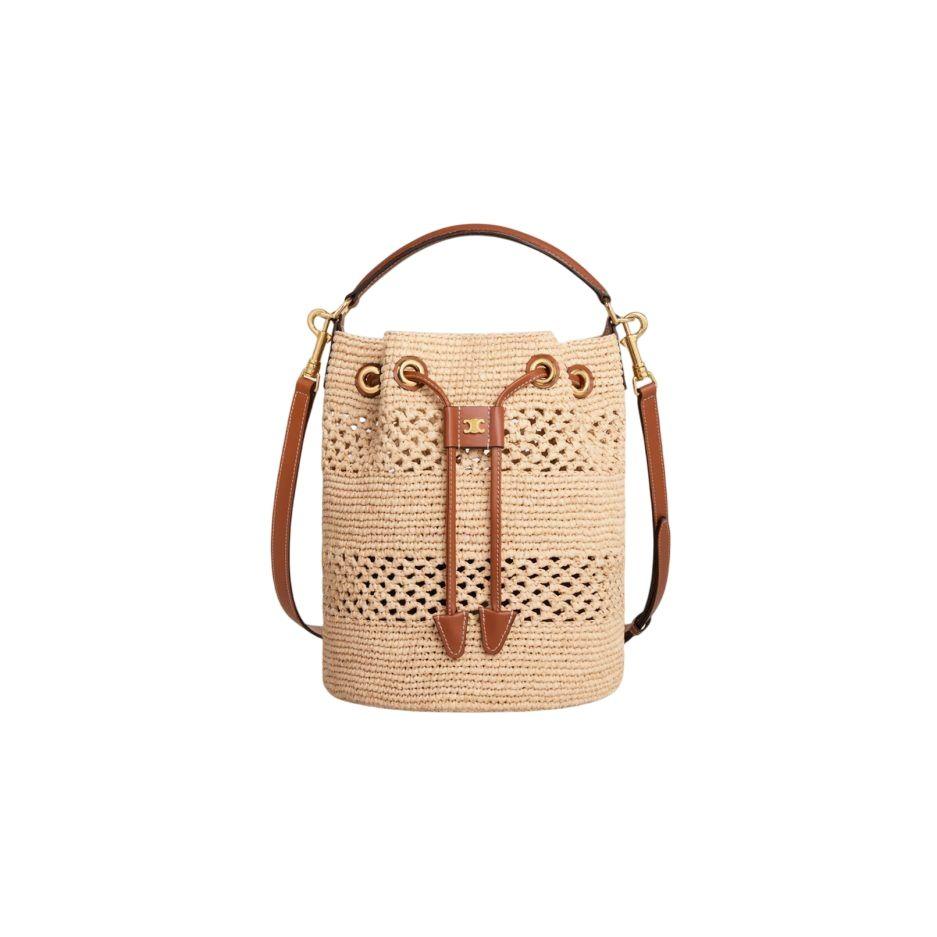 かごバッグ Celine Clara Bucket Bag Celine Claraclassic Panier in Natural | Lyst
