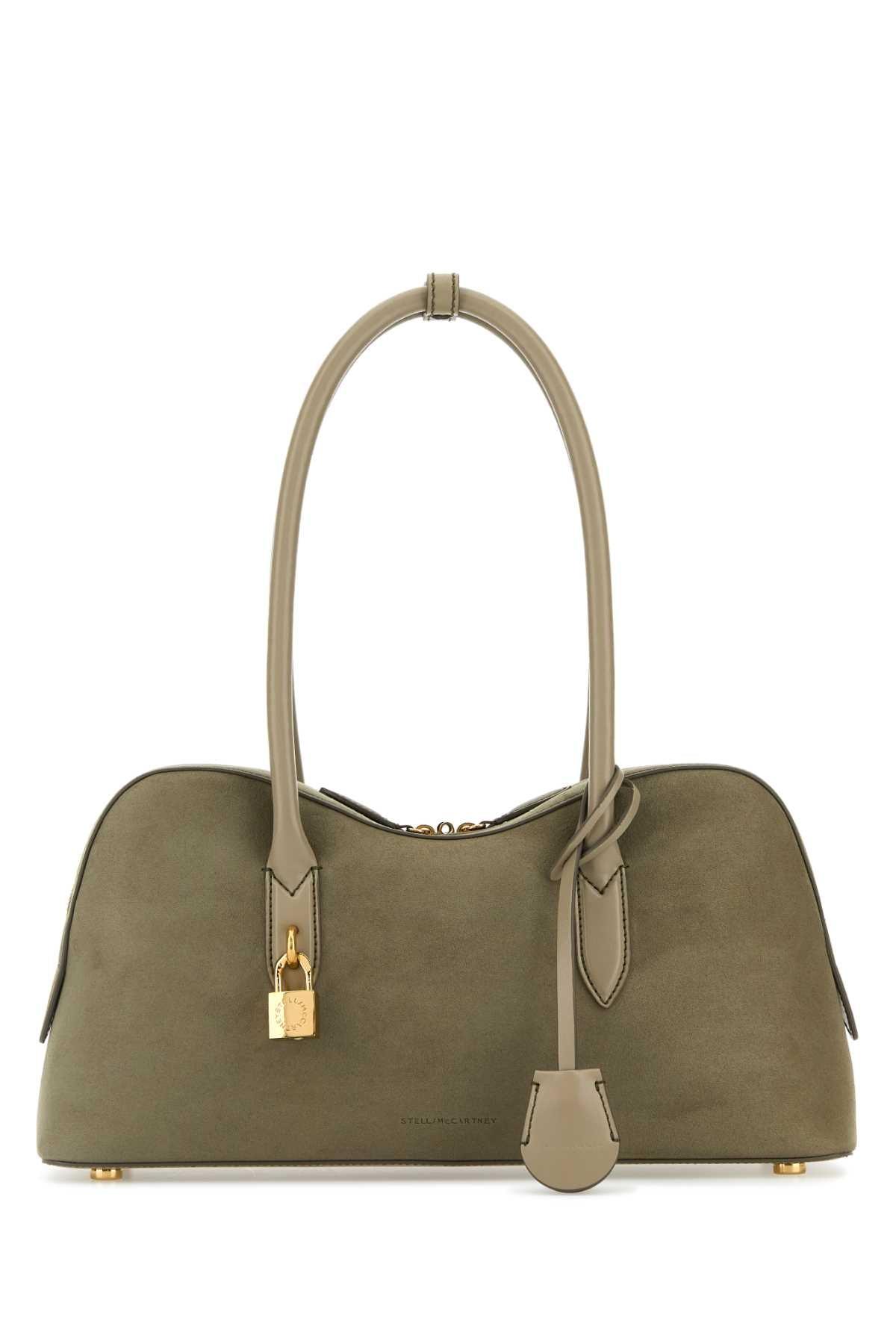Stella McCartney Dove Suede Alter Mat Ryder Shoulder Bag in