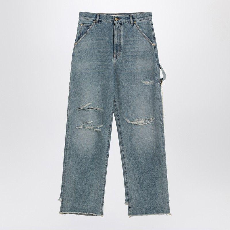 ボトムスその他 DARKPARK Lisa light blue washed ripped jeans Darkpark Lisa Light Blue Washed Ripped Jeans In Multicolor
