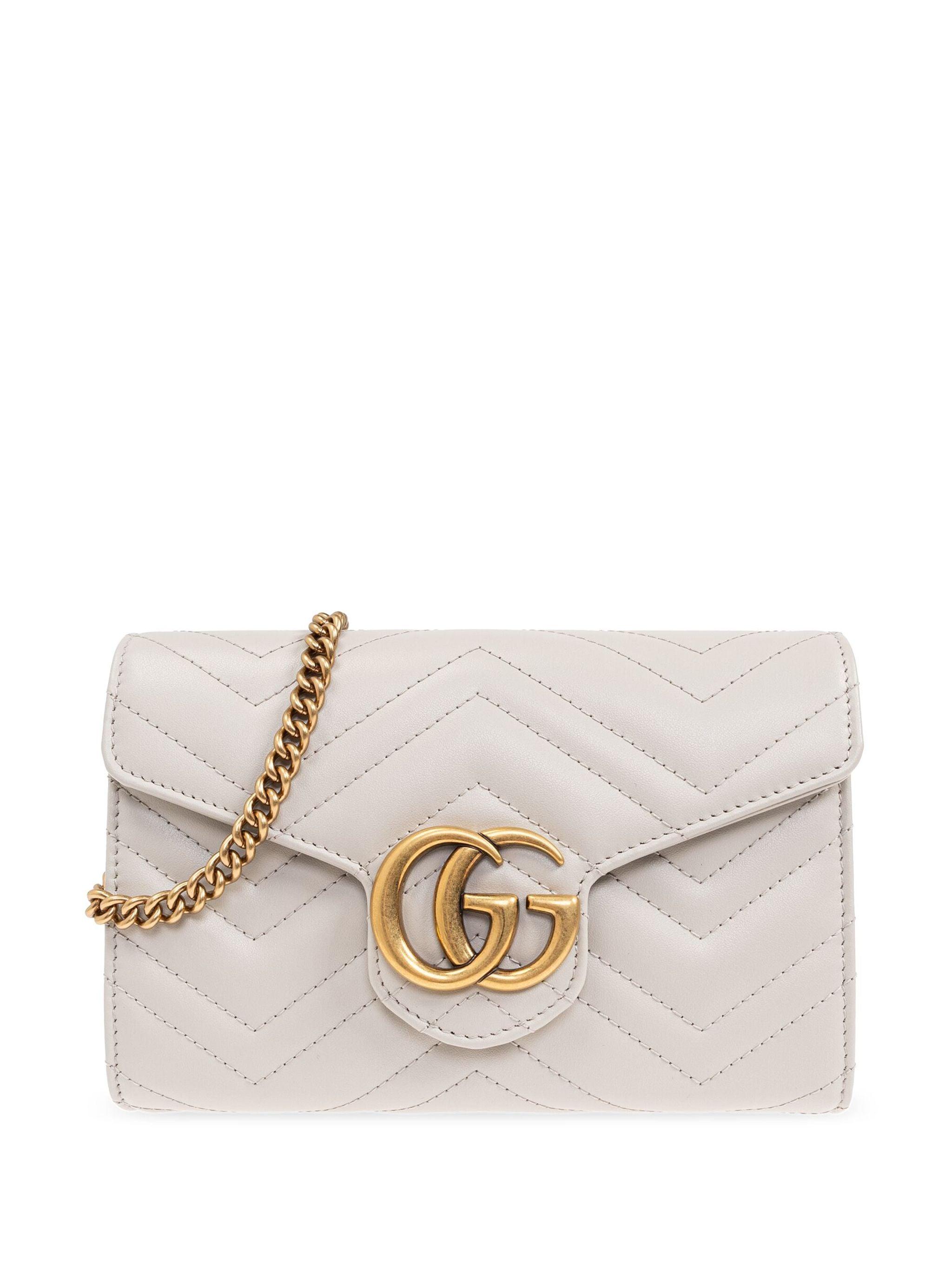Marmont Shoulder White Gucci Marmont Bag Mini White GG Marmont
