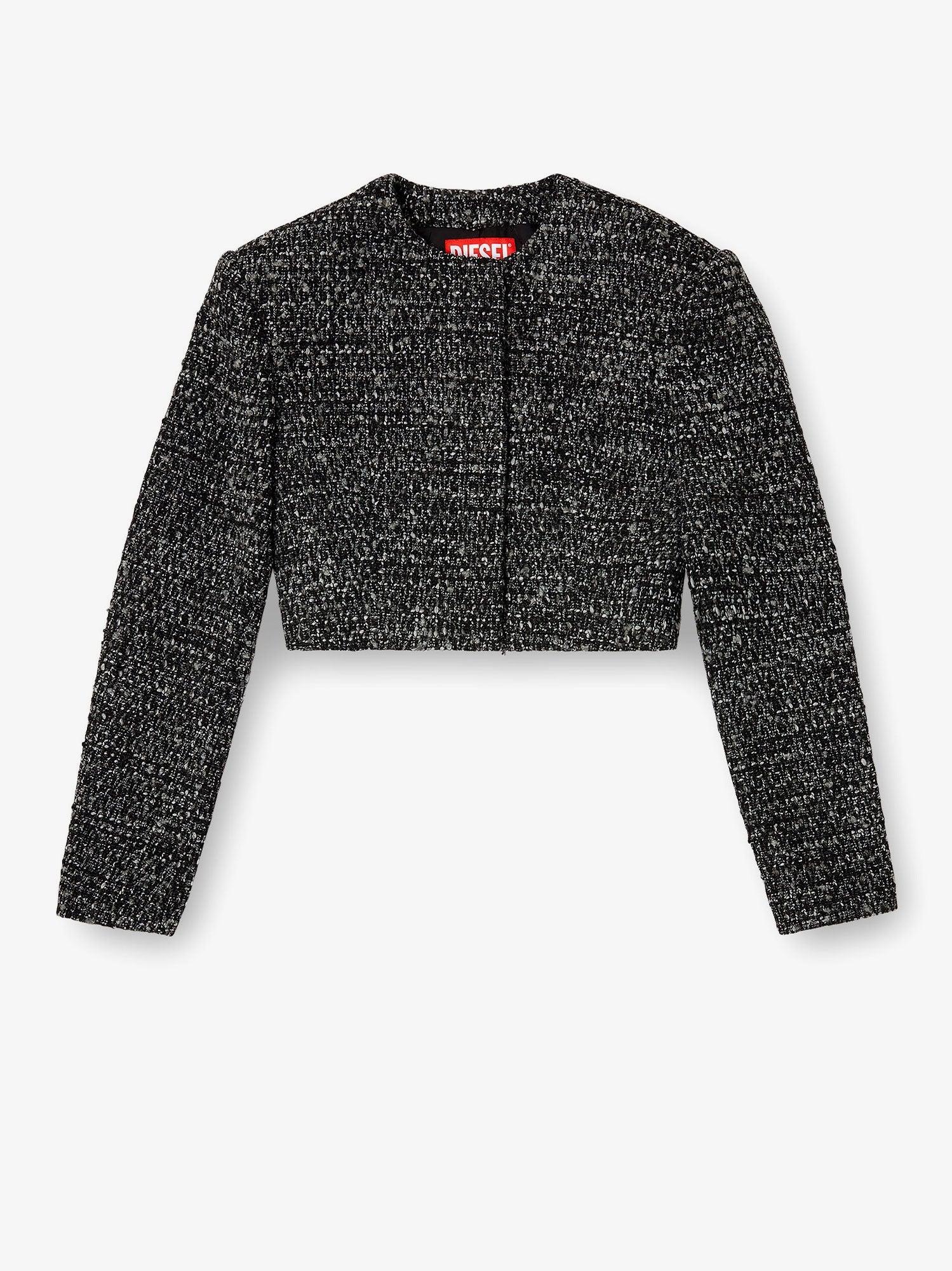 ジャケット・アウター Wool-Blend Cropped Tweed Blazer herlipto Wool-Blend Cropped Tweed Blazer herlipto ジャケット・アウター