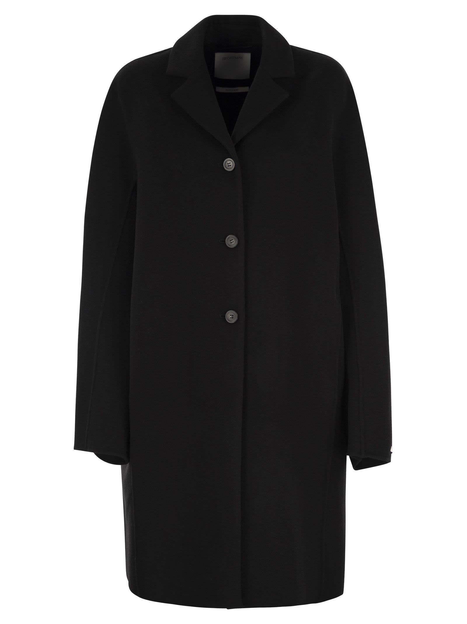 コート Sportmax Black Wool Adria Coat Sportmax Adria Coat | Black | FARFETCH CA