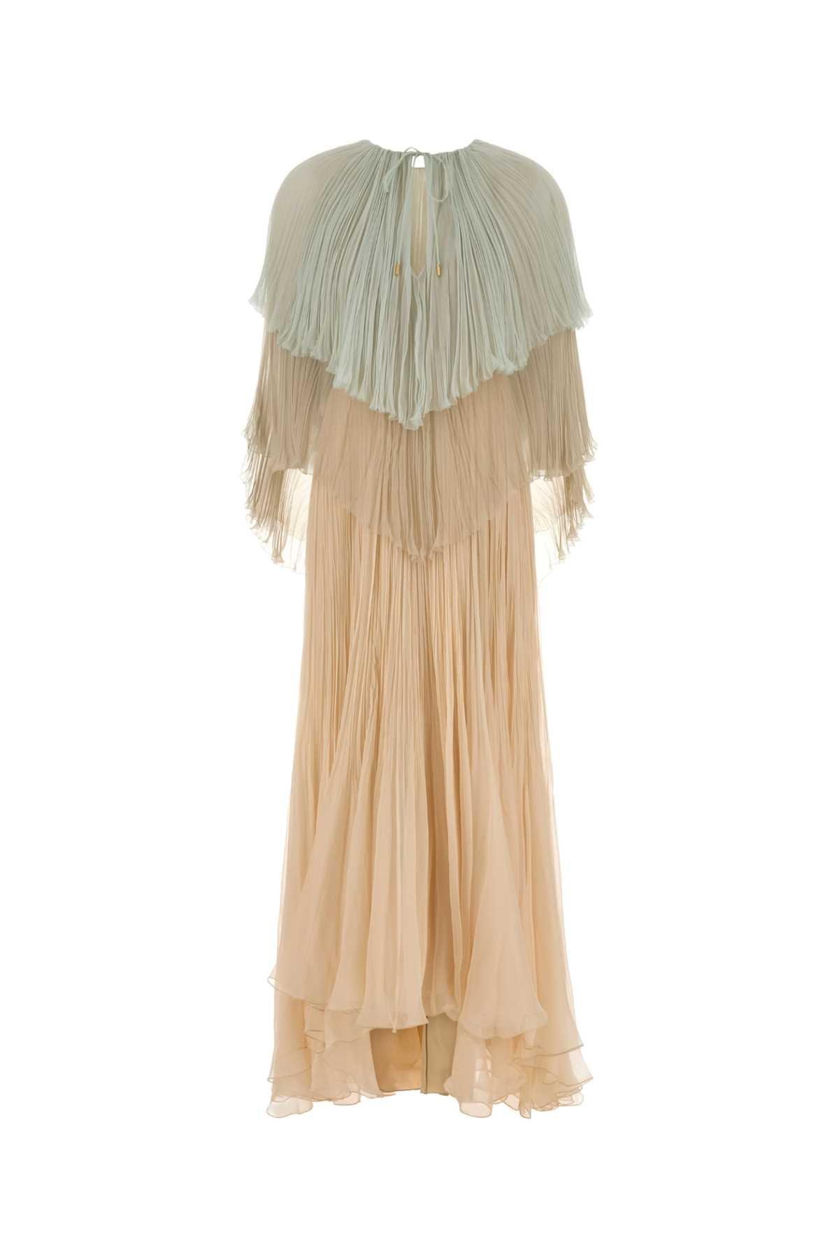 chinese dress ladies Vintage Silk Alberta Ferretti Gown - S/M US 6