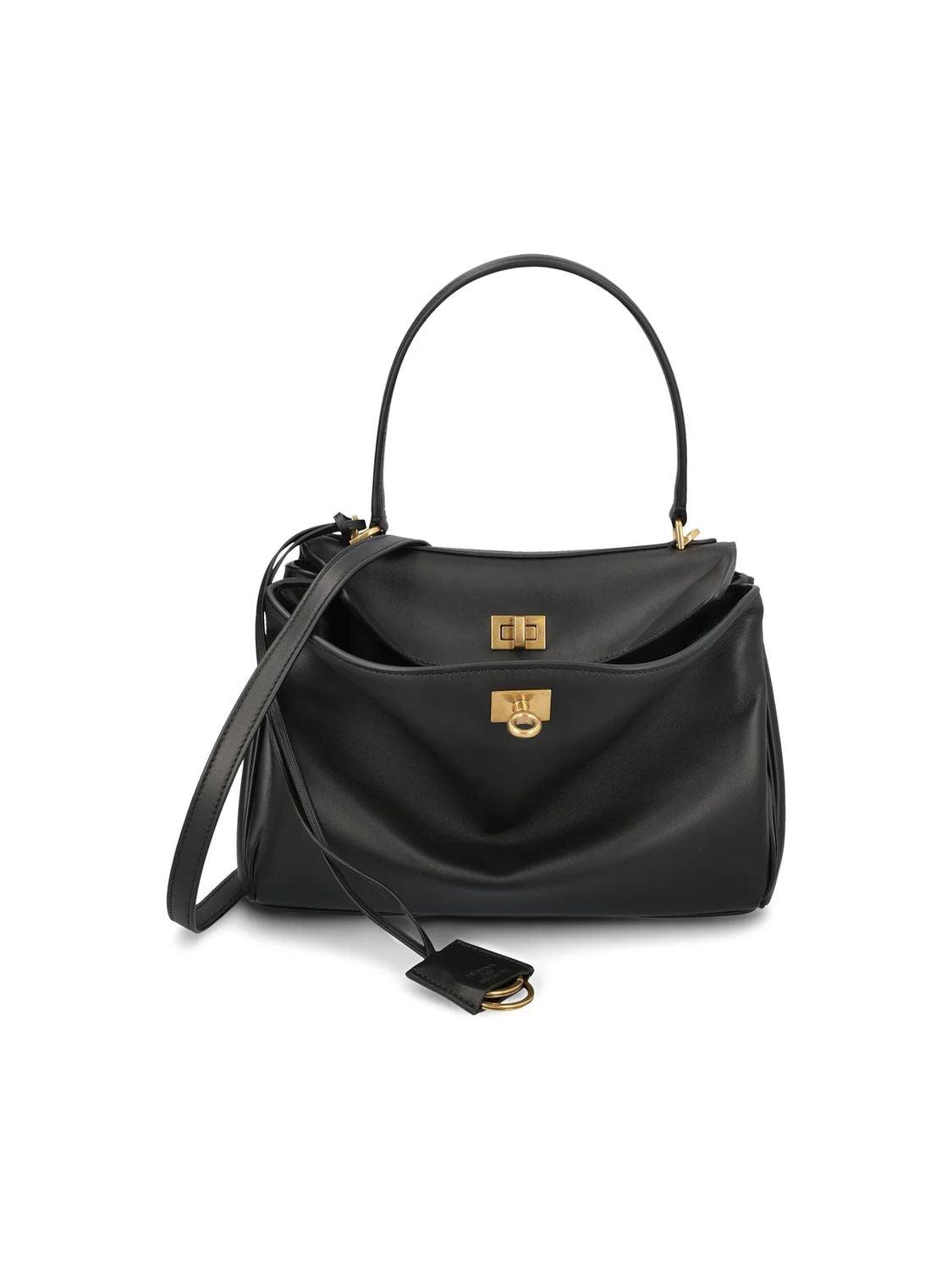 国内発送☆BALENCIAGA☆RODEO TOP HANDLE S/BLACK Balenciaga Rodeo Top Handle S in Black | Lyst