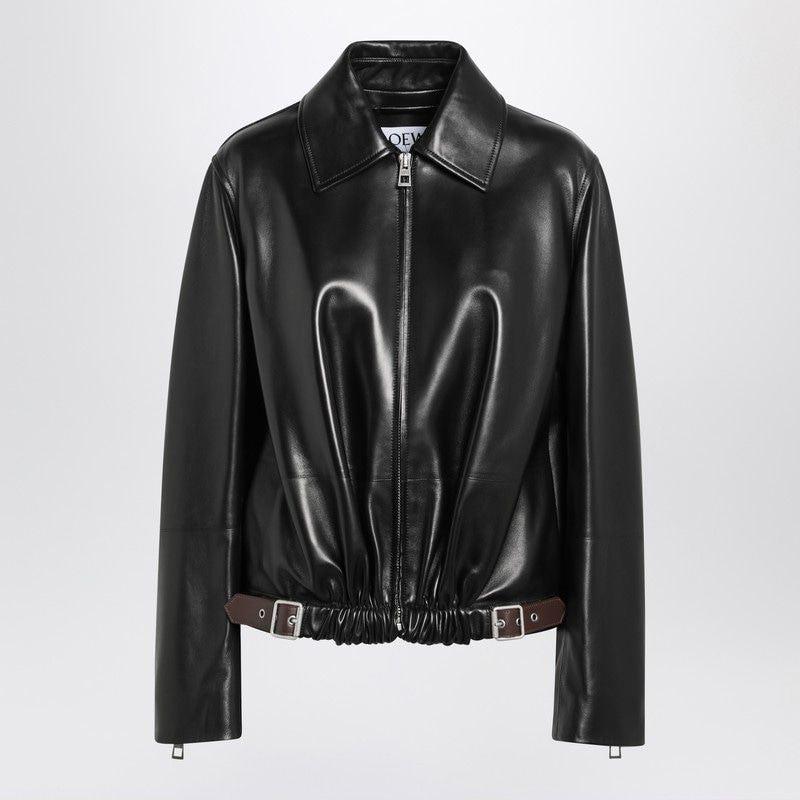 【希少】LOEWE green patent leather jacket 希少】LOEWE green patent leather jacket Rare LOEWE Green