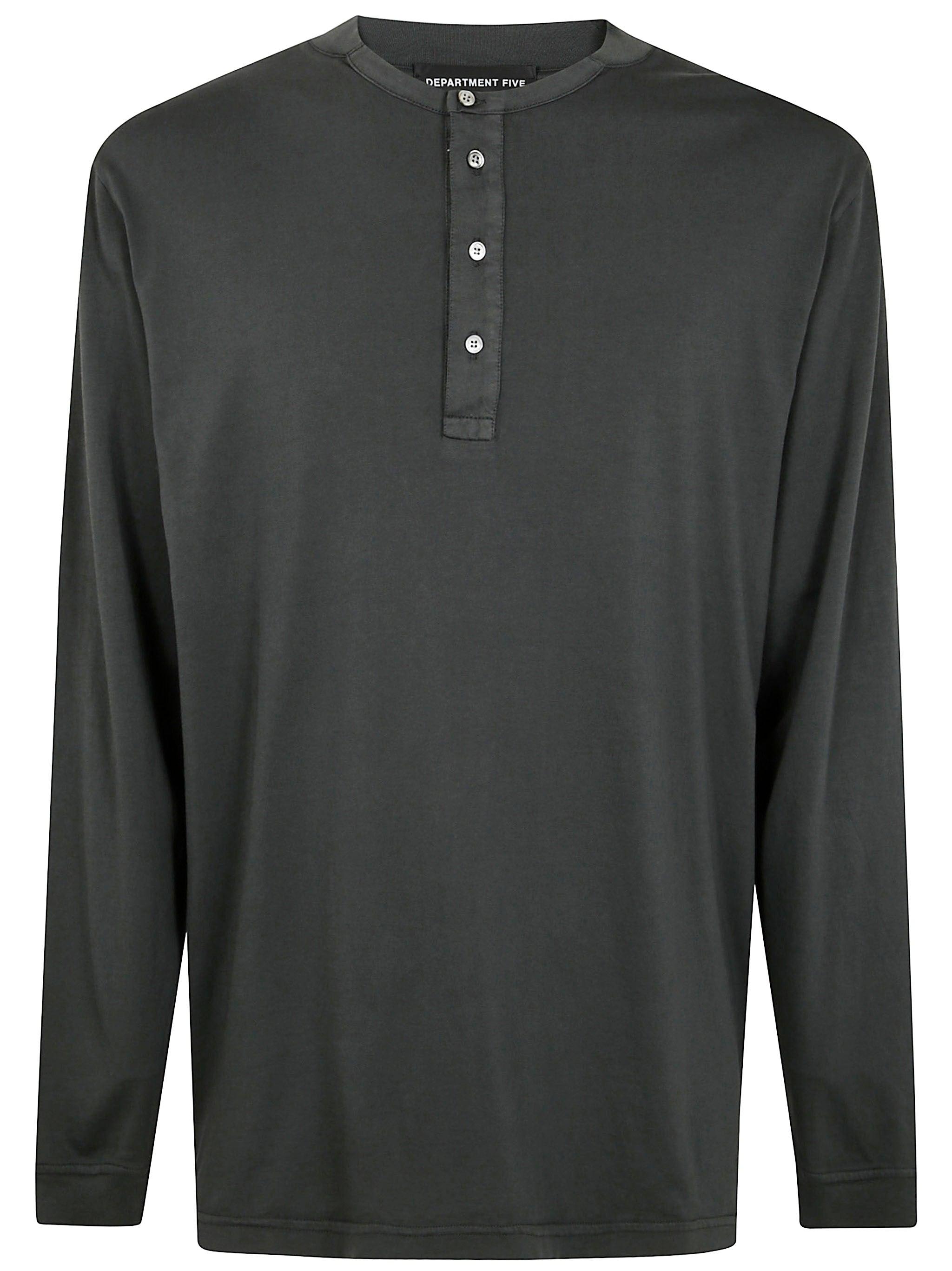 Tシャツ・カットソー DEPARTMENT FIVE AIFF SERAFINO T-SHIRT Department 5 Aiff Serafino T-Shirt in Gray for Men | Lyst