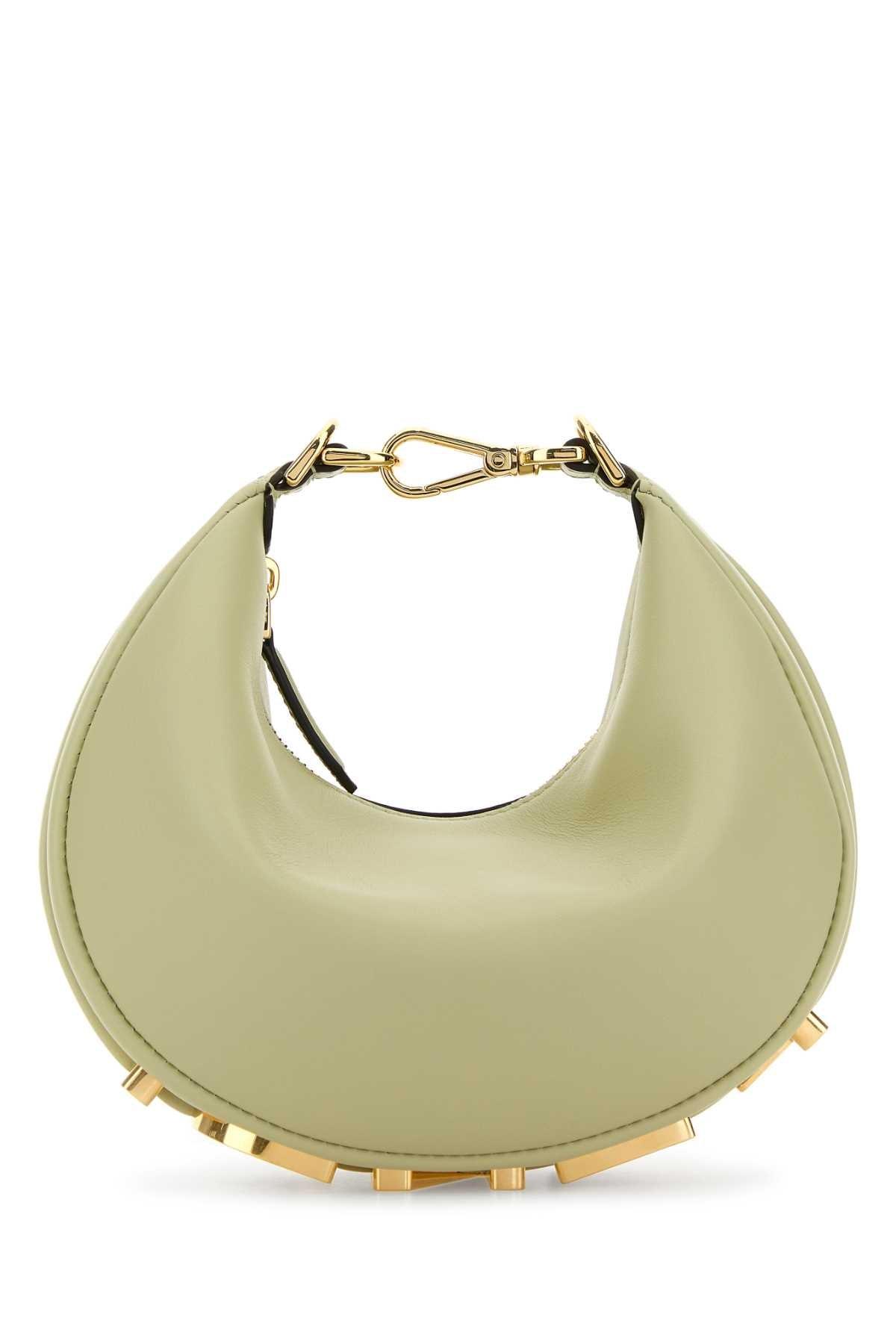 ハンドバッグ Fendi Pastel Green Leather Mini Fendigraphy Handbag Fendigraphy Mini Leather Green | Fendi