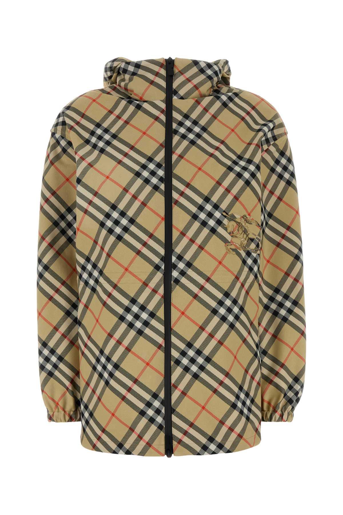 ジャケット BURBERRY Embroidered Polyester Jacket Burberry Embroidered Polyester Jacket | Lyst