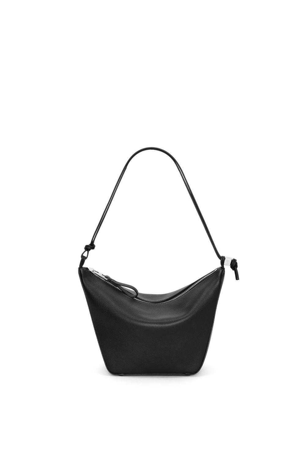 LOEWE Hammock Hobo Mini leather 2way Shoulder Bag black