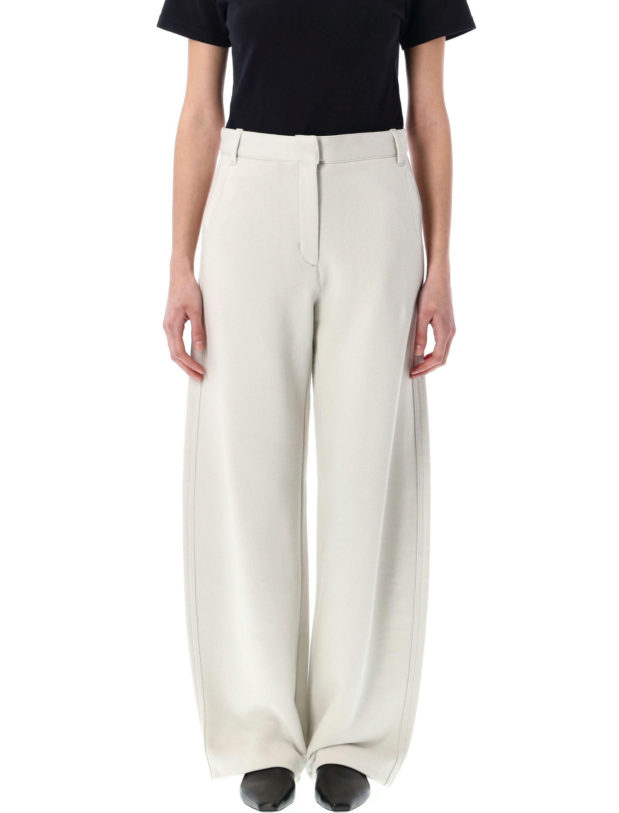 パンツ LOW CLASSIC FW24 WIDE WOOL TROUSERS (LW243PT11 0015) Low Classic Straight-leg pants for Women | Online Sale up to