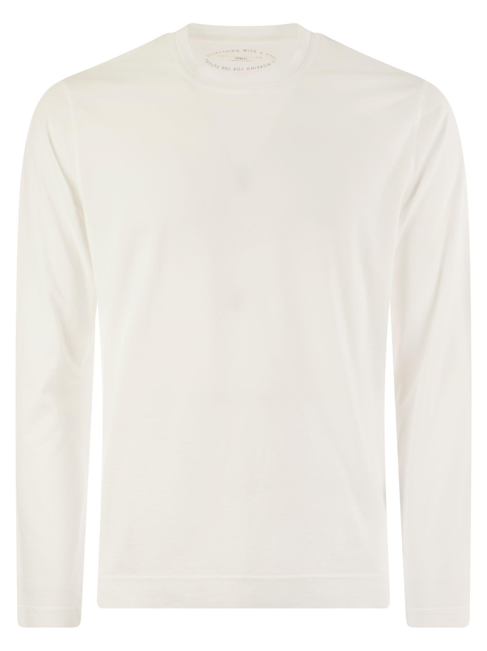 Fedeli Long-sleeve t-shirts for Men | Online Sale up to 50