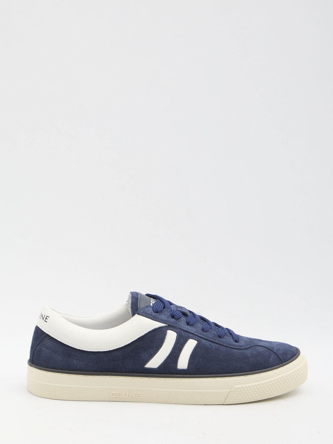 【関税&送料込】Celine Low Top Sunset Sneakers Celine Low Top Sunset Sneakers in Blue | Lyst