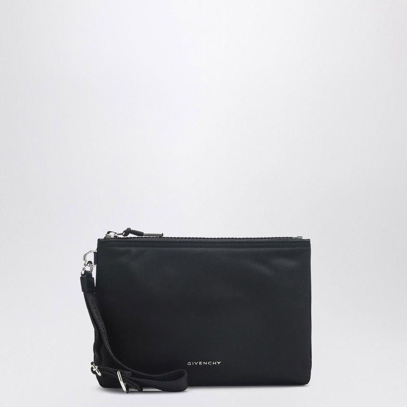 Givenchy Voyou Nylon Clutch Bag in Black for Men | Lyst