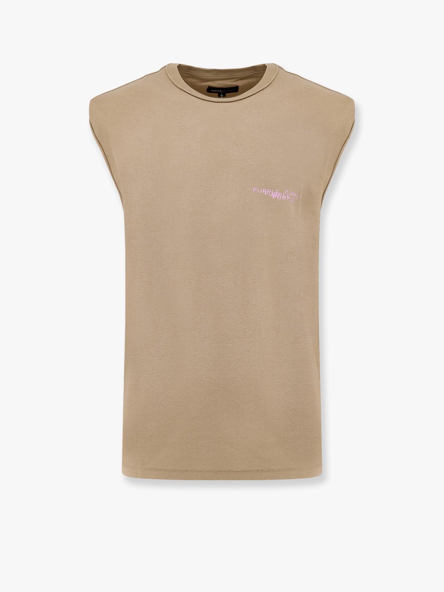Tシャツ・カットソー PURPLE BRAND Textured sleeveless cotton t-shirt PURPLE BRAND Textured Graphic Sleeveless T-Shirt | Nordstrom