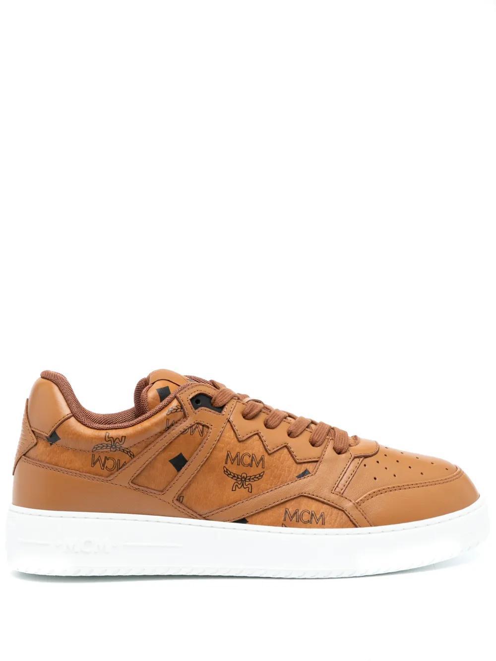スニーカー Mcm Printed Canvas Terrain Sneakers MCM Low-top sneakers for Men | Online Sale up to 70% off | Lyst