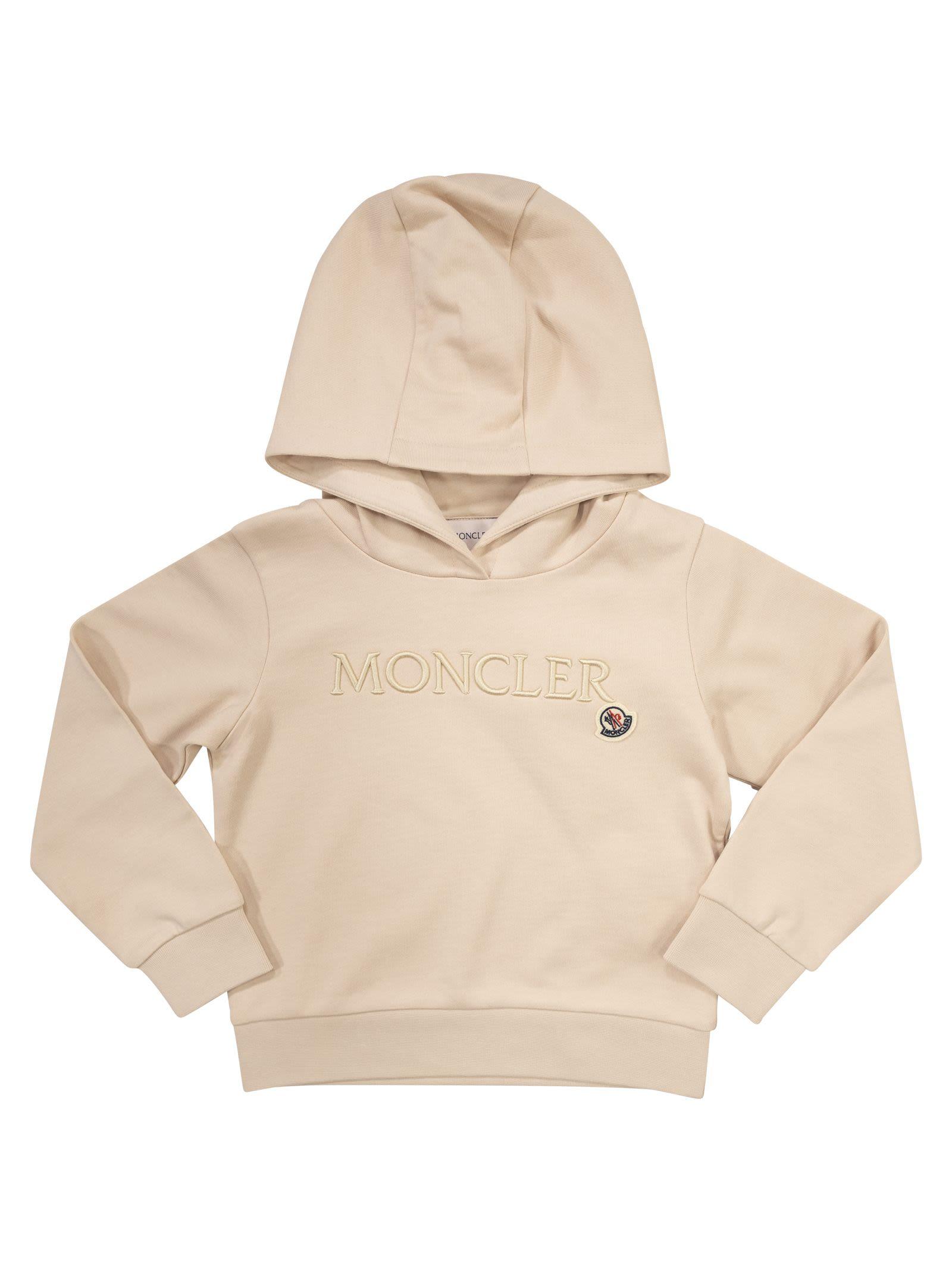新品☆MONCLER Hoodie Sweater パーカー S 黒色 女性用