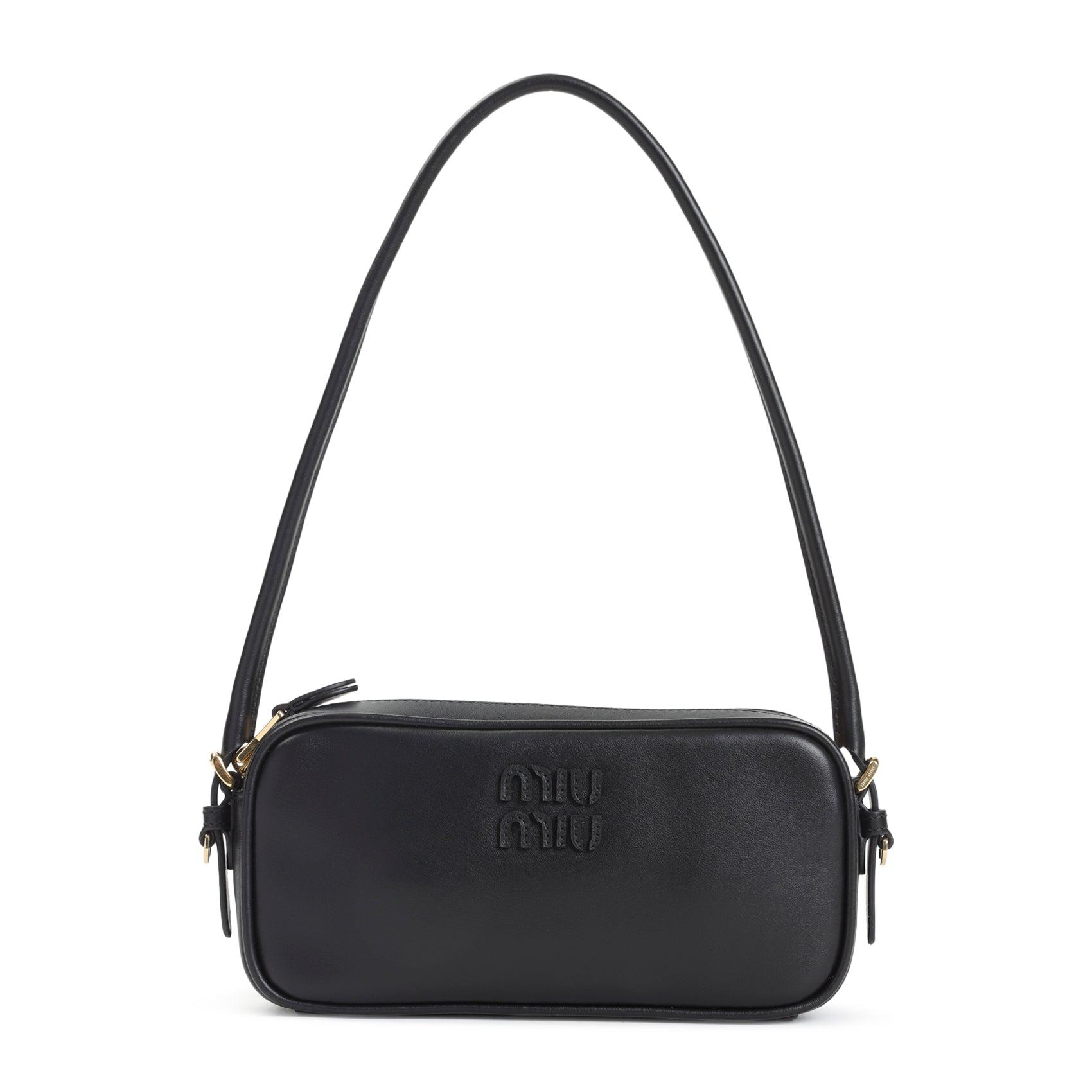バッグ MIUMIU meatless logo shoulder bag Miu Miu Shoulder bags for Women | Online Sale up to 27% off