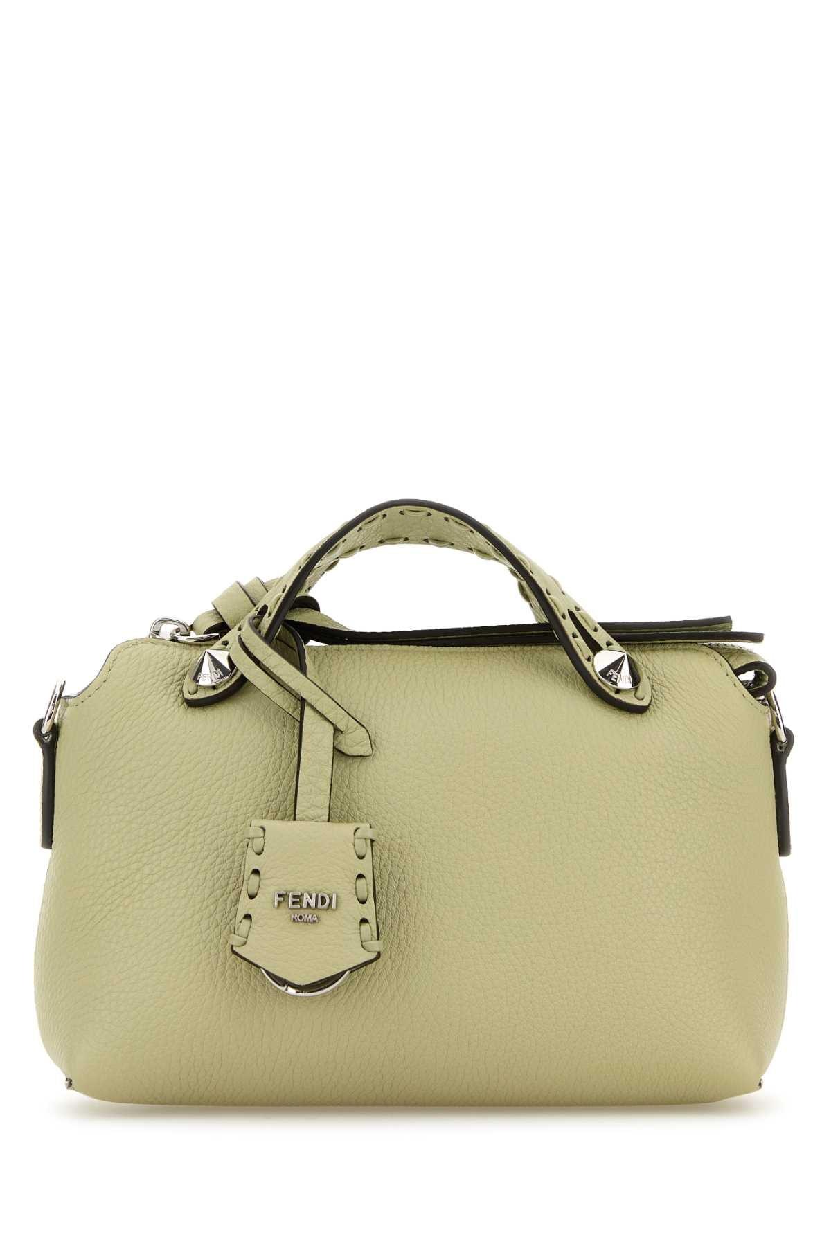 ハンドバッグ FENDI SAGE GREEN LEATHER MINI BY THE WAY HANDBAG Fendi Sage Leather Mini By The Way Handbag in Green | Lyst