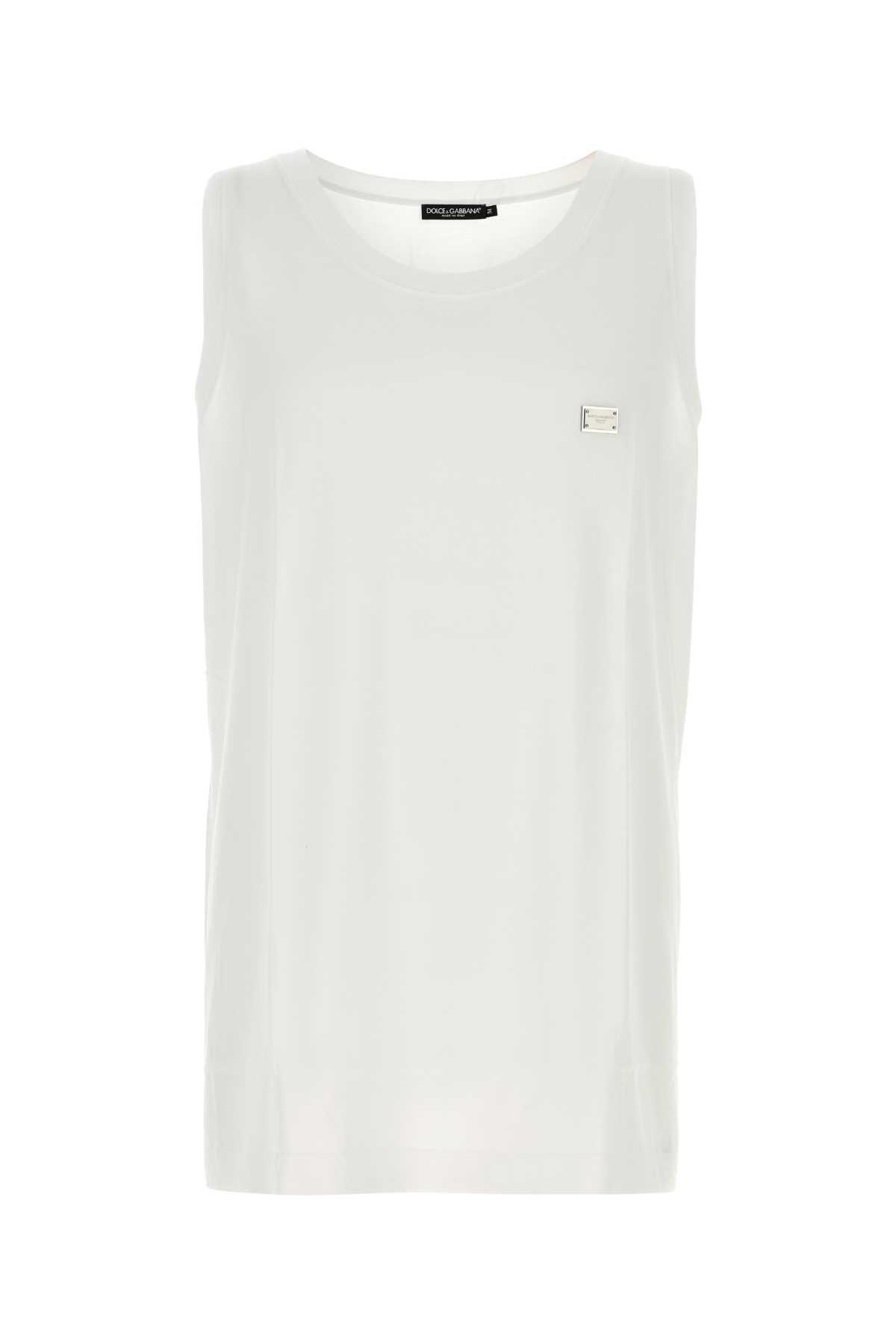 Dolce & Gabbana Sleeveless and tank tops for Women | Online Dolce & Gabbana Sleeveless and tank tops for Women | Online