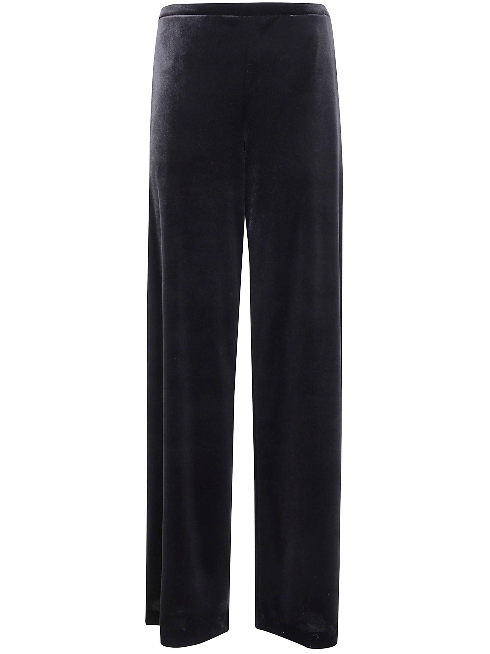 パンツ Emporio Armani rayon mohair wide slacks Armani Exchange Women's Linen Wide Leg Pants, Optic White