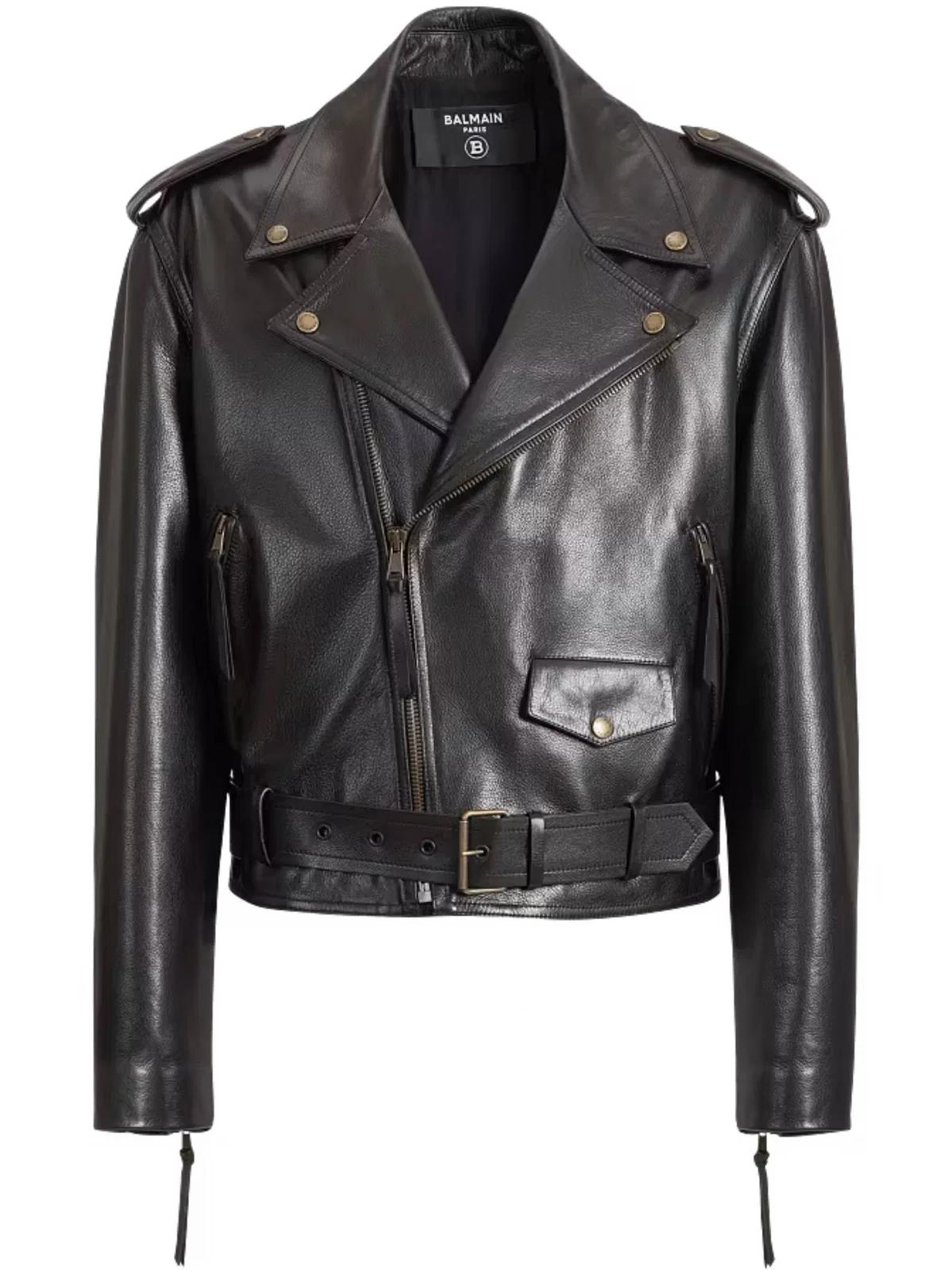 Balmain Leather jackets for Men | Online Sale up to 60% off | Lyst