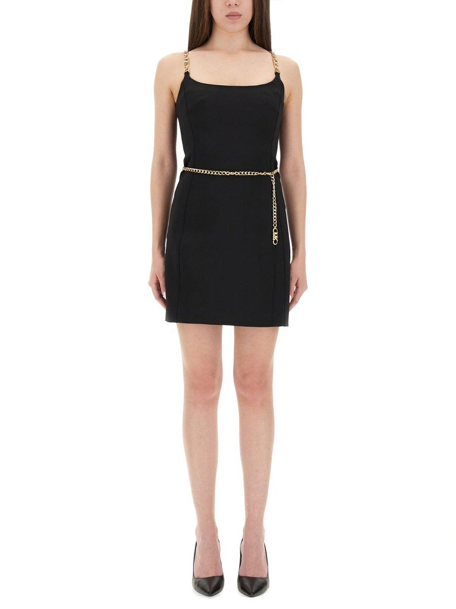 Michael Kors Black Dresses With Gold Chain for Women - Up to 84% off