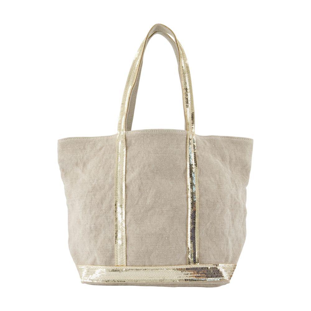 トートバッグ Tote Pm Shopper Bag - Vanessa Bruno - Leather - White 04W048965A.jpg