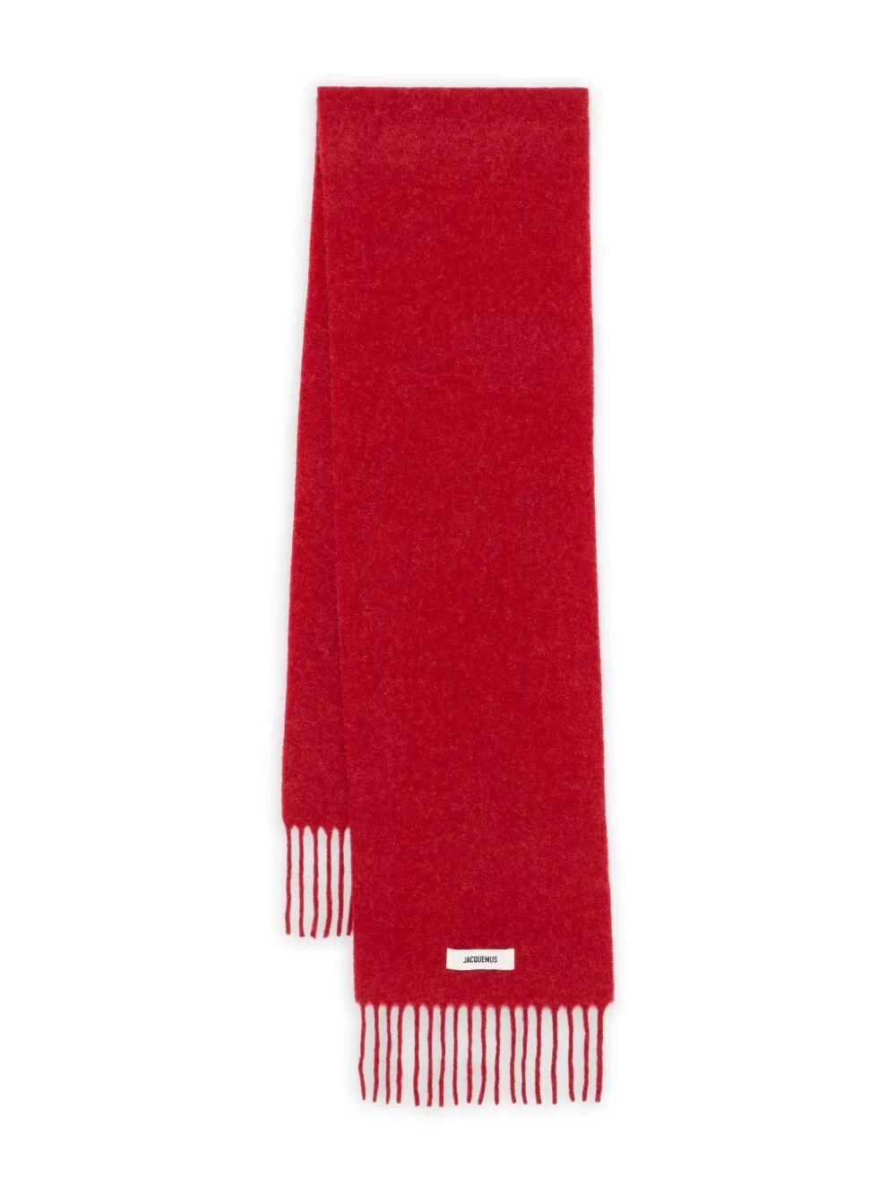 【美品】jacquemus muffler Jacquemus L'écharpe Carro scarf for Women - Grey in UAE