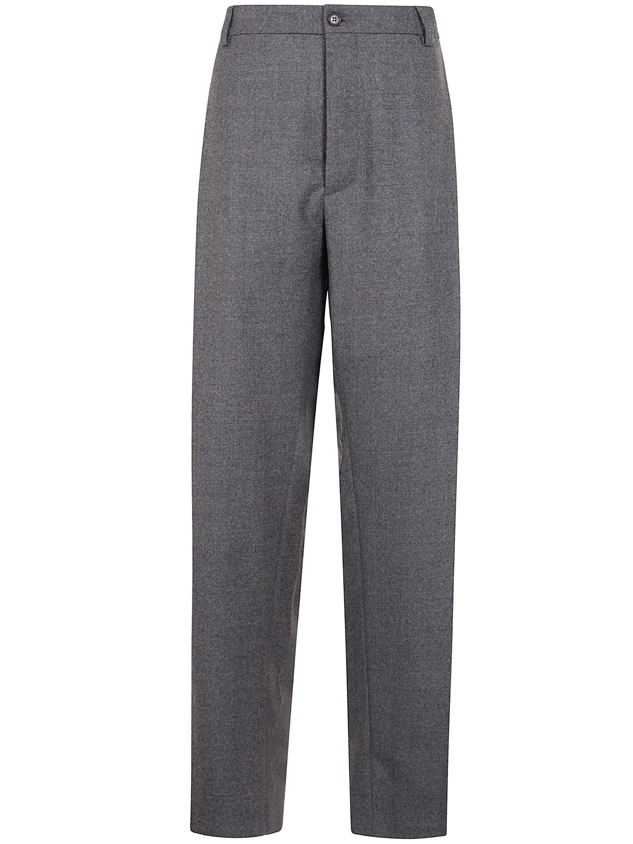 MM6 Maison Martin Margiela italy製 pants MM6 Maison Margiela Twill Wide-Leg Pants | Saks Fifth Avenue