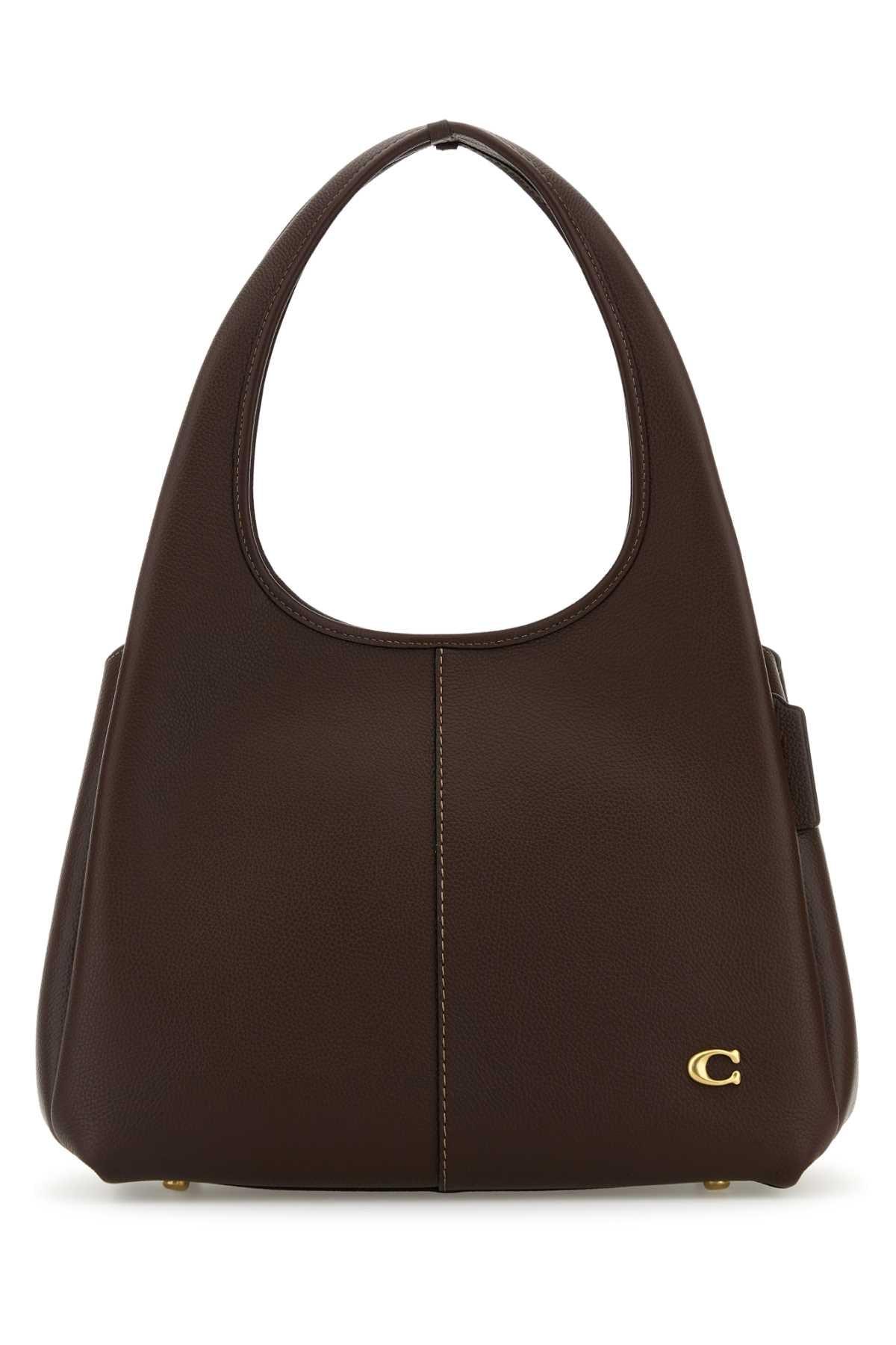 ハンドバッグ Coach  Brown Leather Lana Shopping Bag COACH Leather Lana Shopping Bag in Brown | Lyst
