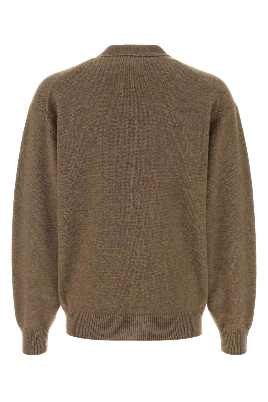 AURALEE Baby Cashmere Knit Cardigan in Green for Men | Lyst