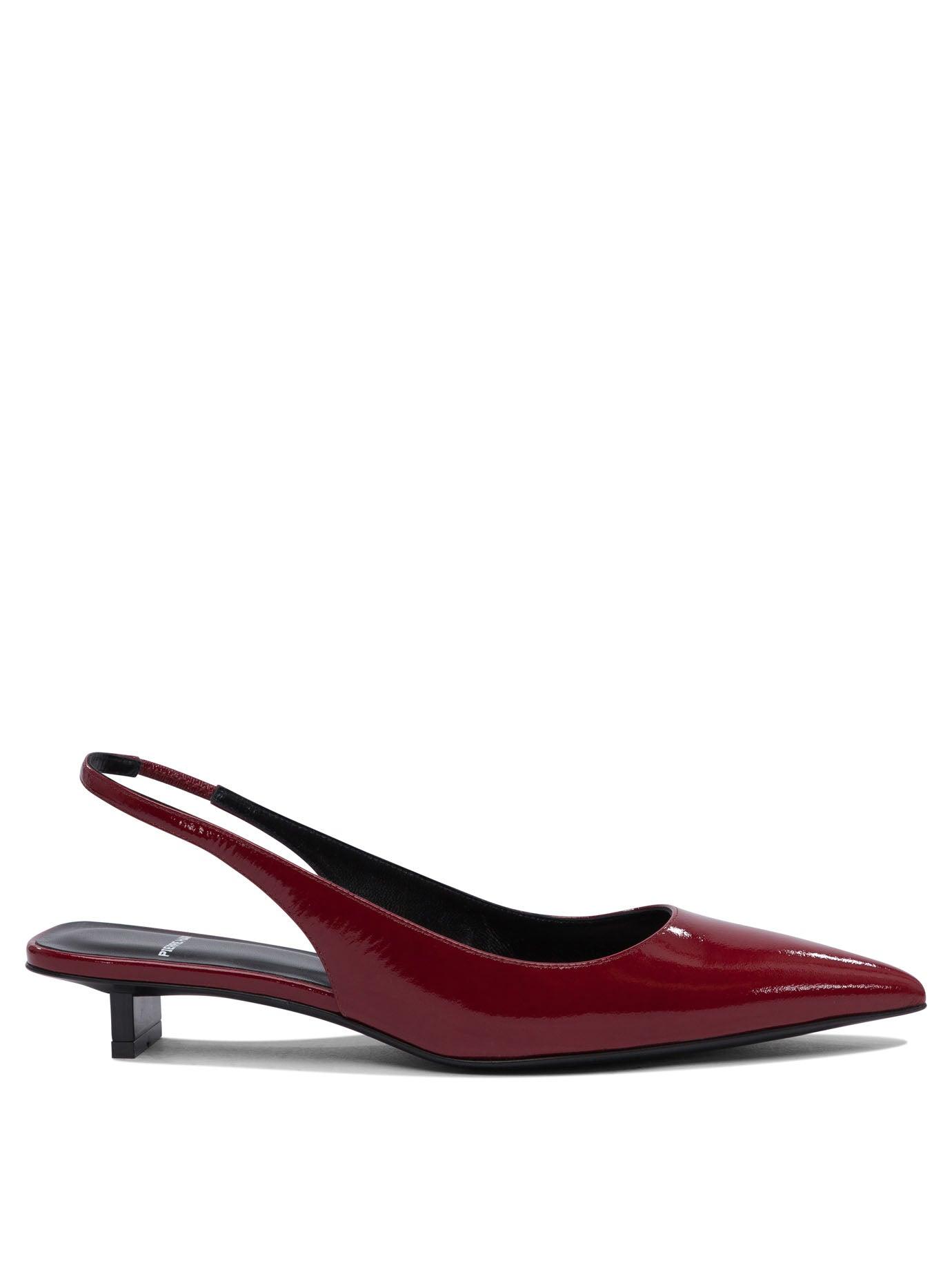 パーティーシューズ Pierre Hardy Heeled shoes Red Leather heels Pierre Hardy Red size 39 EU in Leather - 31099270