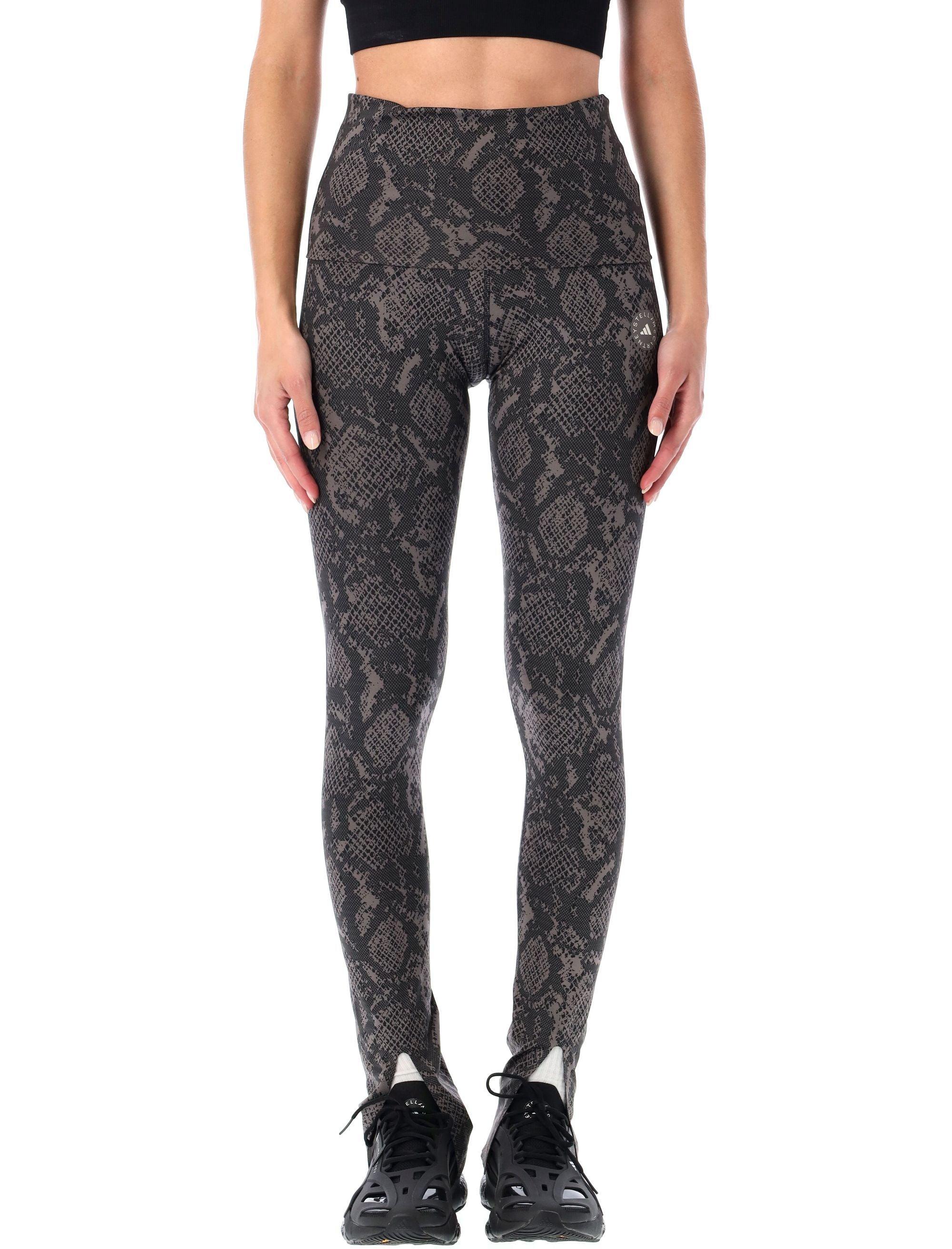 パンツ STELLA MCCARTNEY NYLON BLEND LEGGINGS WITH LOGO PRINT STELLA McCARTNEY - NYLON BLEND LEGGINGS WITH LOGO PRINT