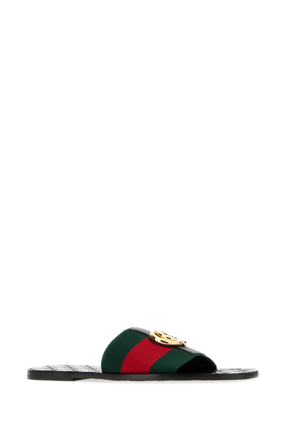 Men's Gucci Leather sandals | Lyst