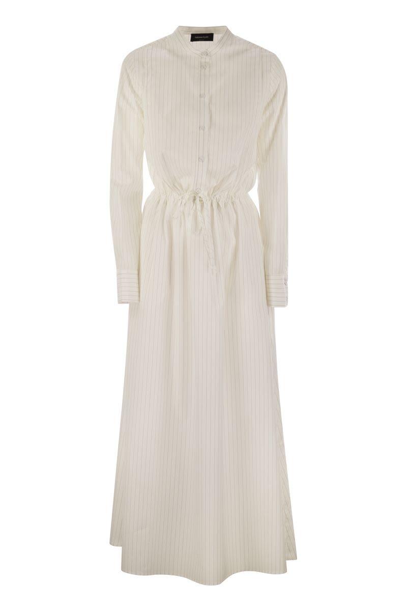 パーティードレス FABIANA FILIPPI Long cotton chemisier dress Fabiana Filippi Long Cotton Chemisier Dress in White | Lyst