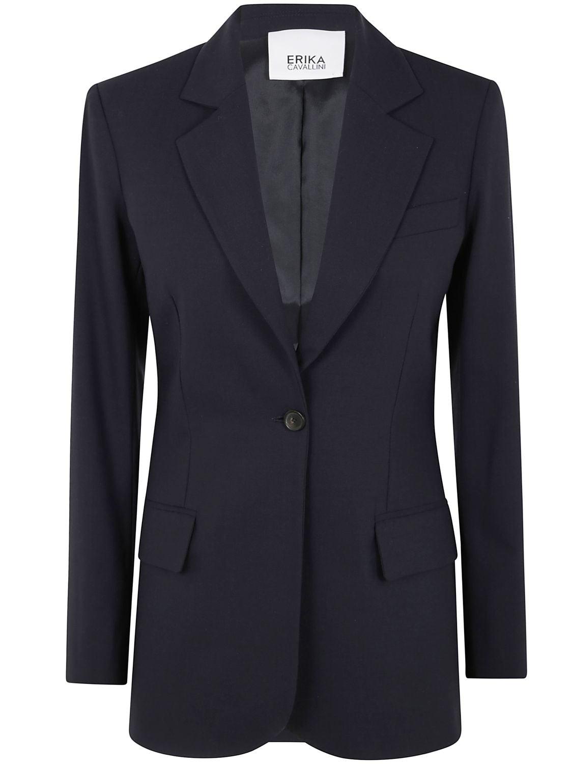 ジャケット ERIKA CAVALLINI Women Jackets P5SH12K650 Blue Blue Erika Cavallini Semi Couture Jackets for Women | Lyst
