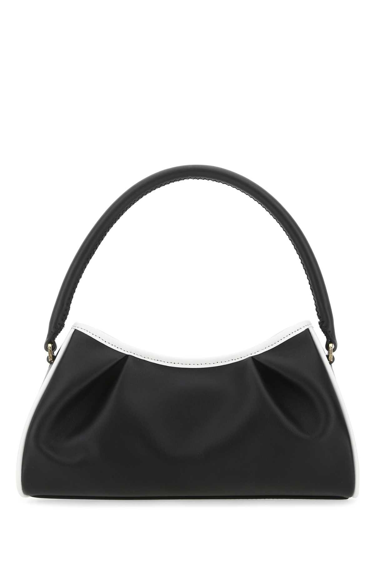 ELLEME/エレメ】 Woven Leather バッグ（BLACK）（ショルダー