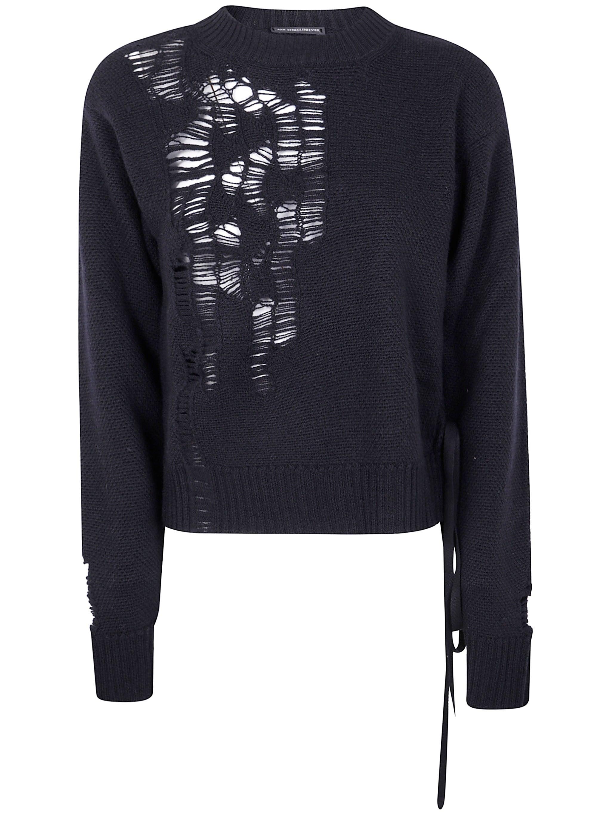 Tシャツ・カットソー Ann Demeulemeester KRIS KNITTED 3-HOLES TOP Ann Demeulemeester Knitwear for Women | Online Sale up to 65