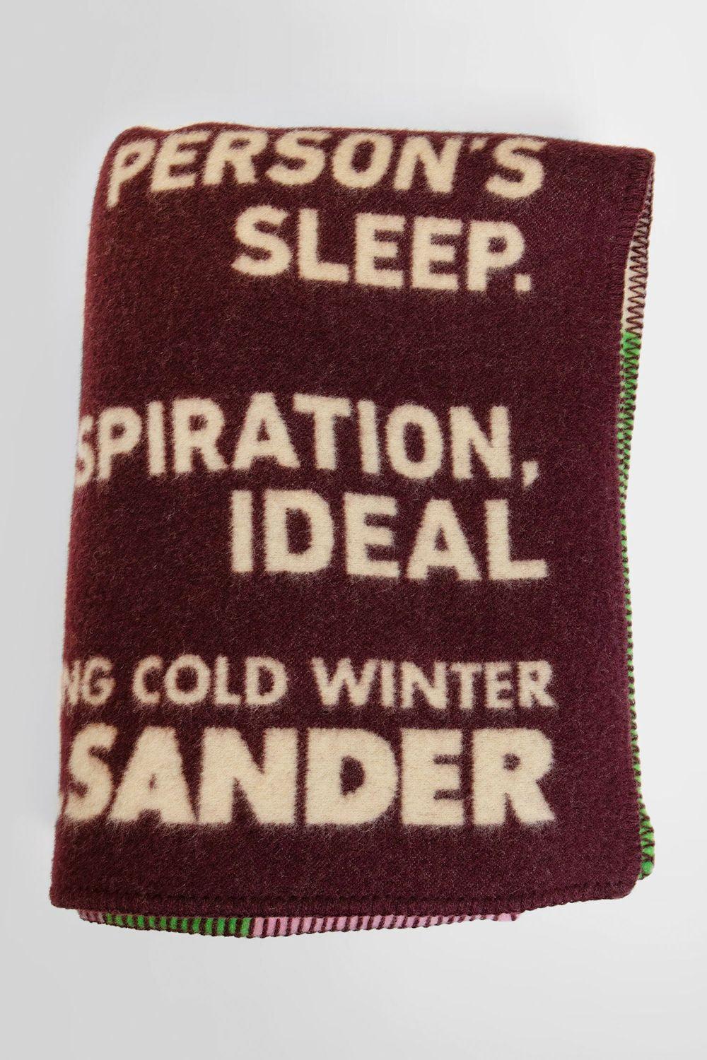 Jil Sander Handmade Blanket in Purple | Lyst