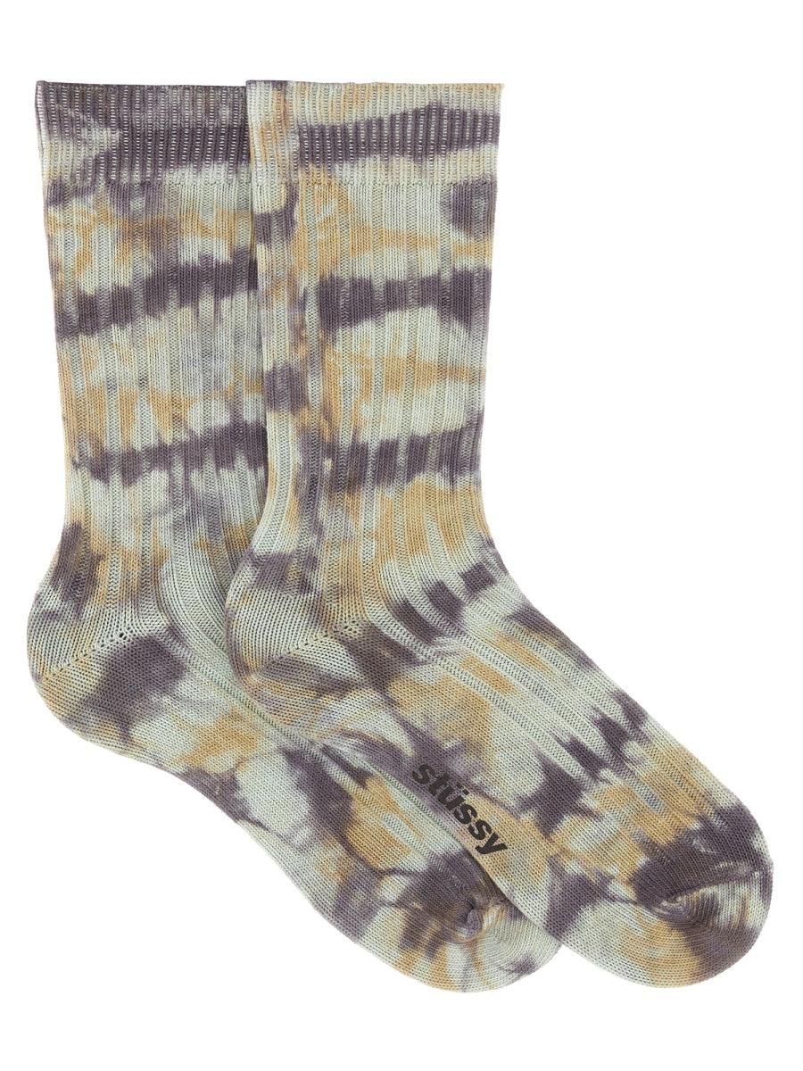 ★韓国の人気★【STUSSY】★MULTI DYED RIBBED SOCKS★ ☆韓国の人気☆【STUSSY】☆MULTI DYED RIBBED SOCKS☆ (STUSSY