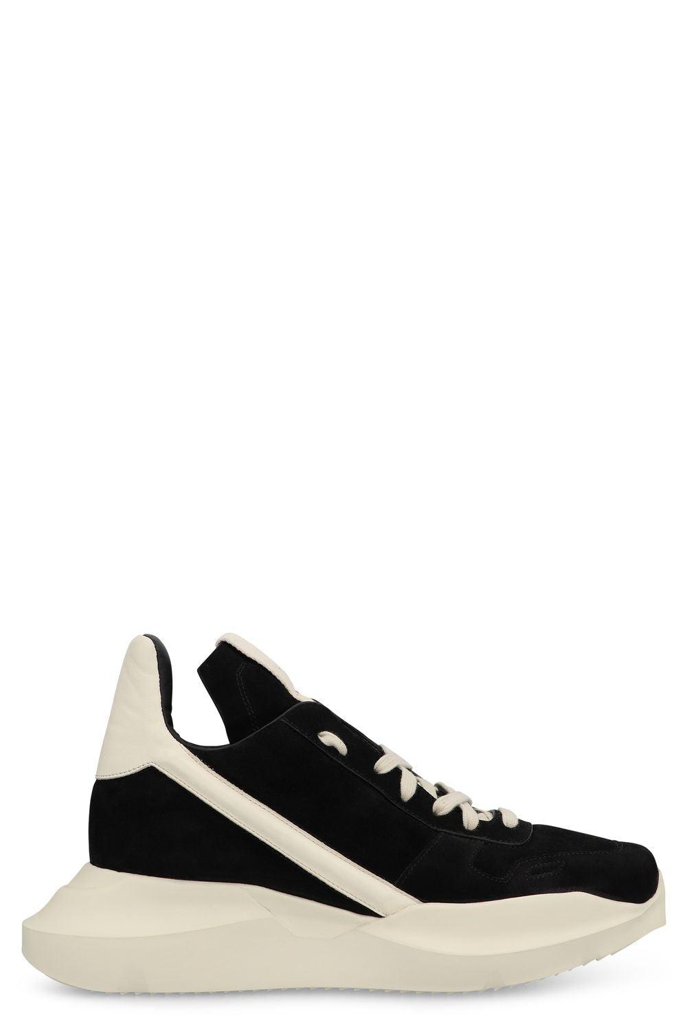 【関税&送料込み】Rick Owens Geth Low-Top Sneakers Rick Owens Geth Low-Top Sneakers in Black for Men | Lyst