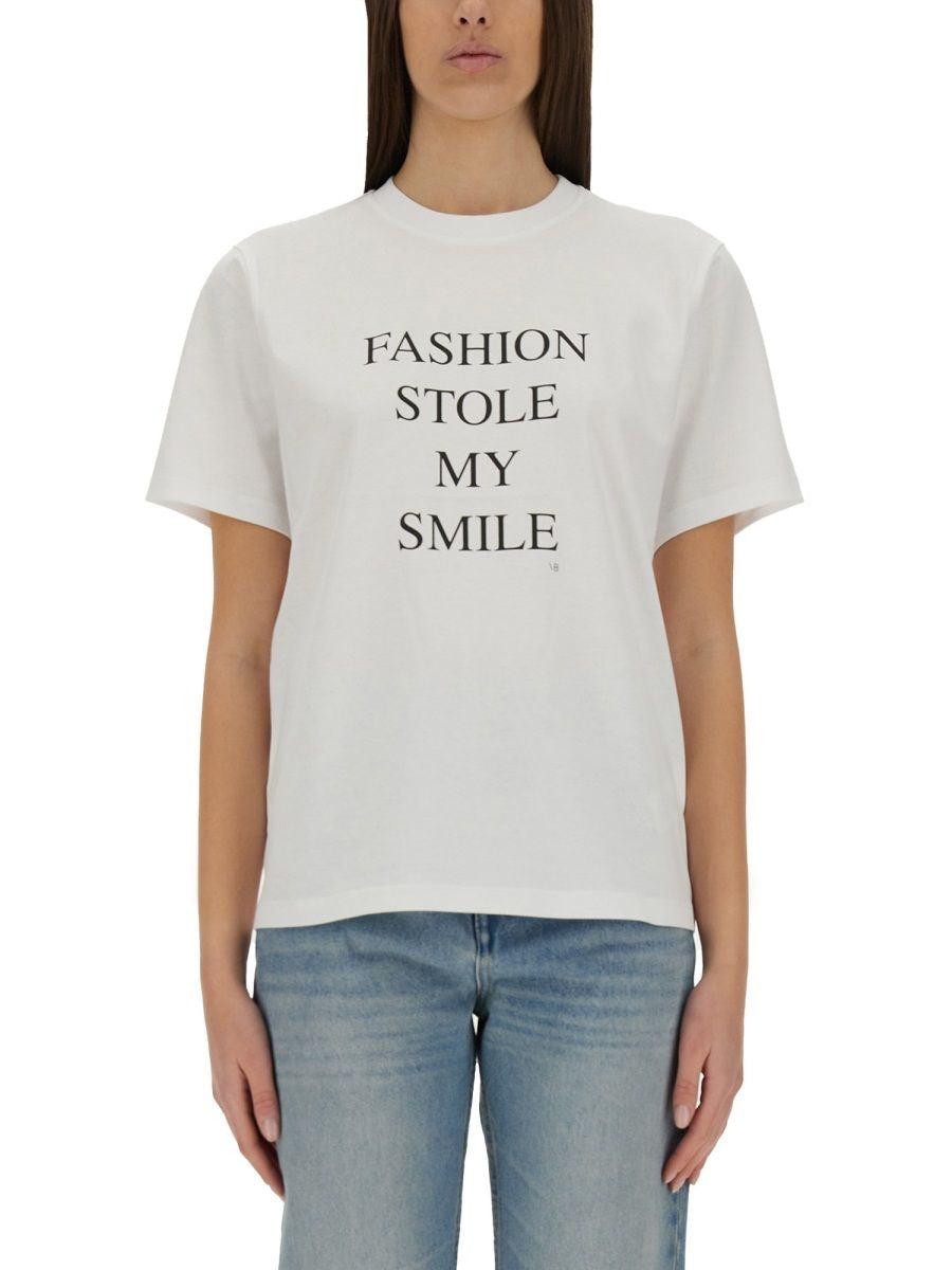 VVB Victoria Beckham フリルスリーブ Tシャツ Mサイズ Designer Women's T-Shirts and Sweatshirts | Victoria Beckham